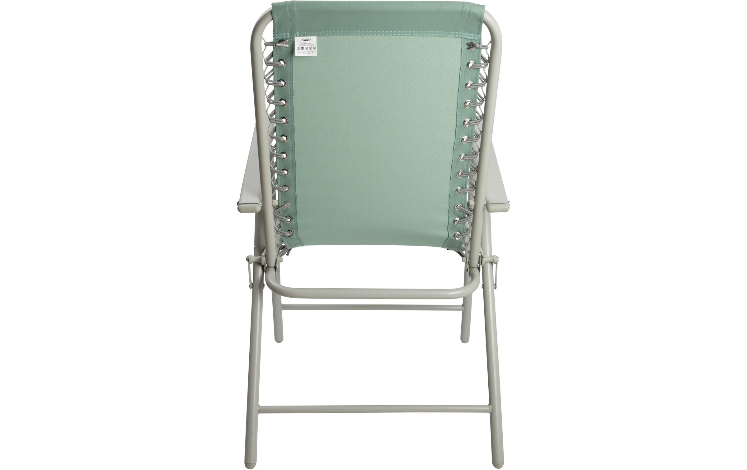 KOOR Campingstuhl »comfort granite green«