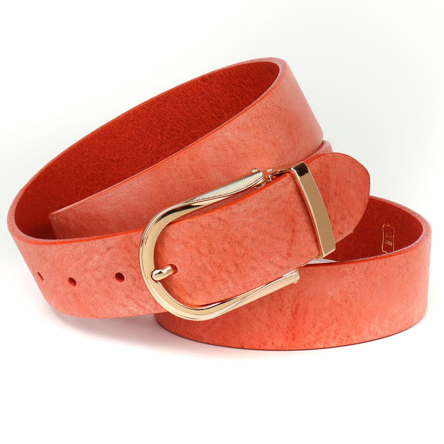 Anthoni Crown Ledergürtel Pflanzlich gegerbter Vollrindledergürtel