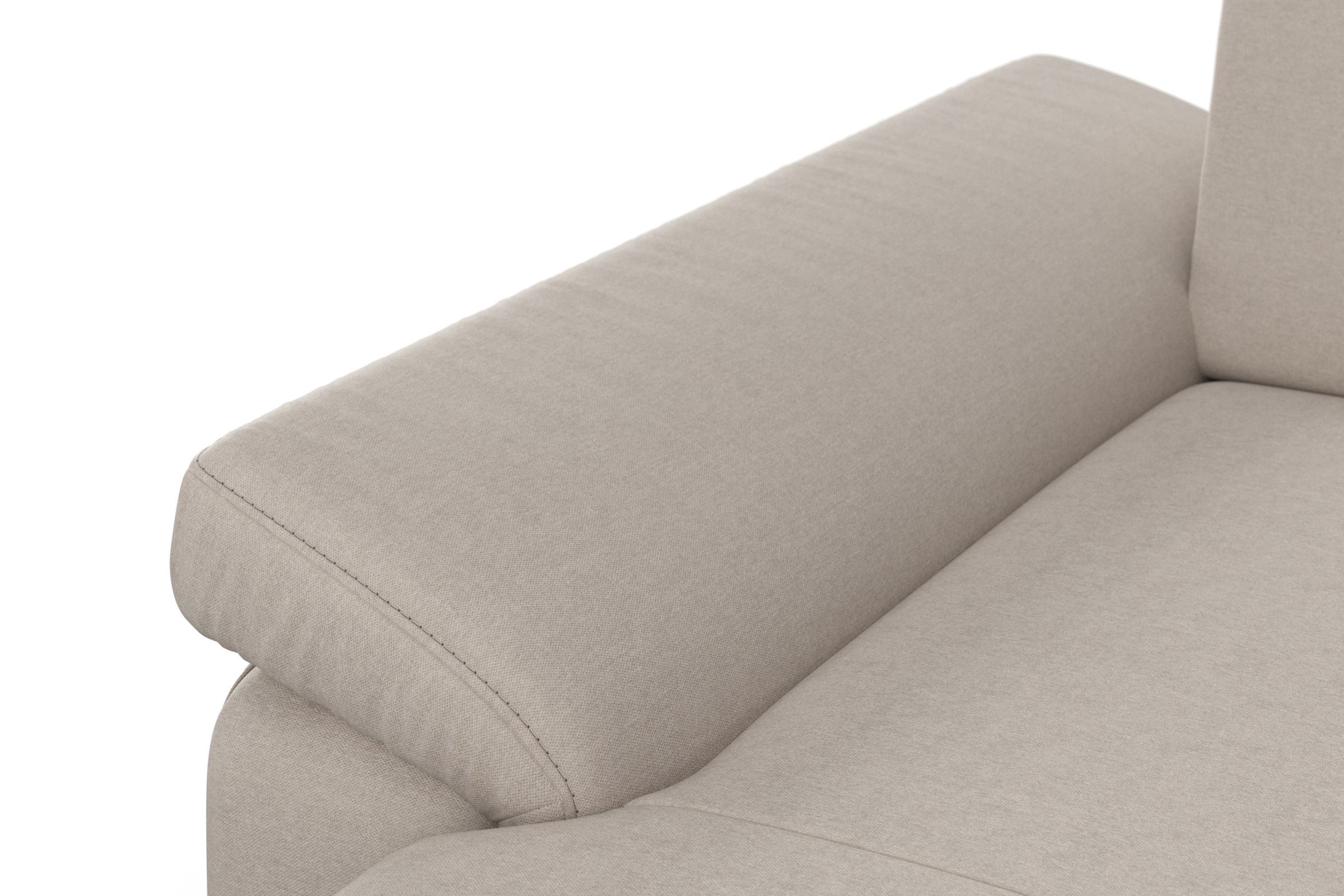 sit&more Wohnlandschaft »Padua U-Form«, inklusive Sitztiefenverstellung, Armteilfunktion und Federkern