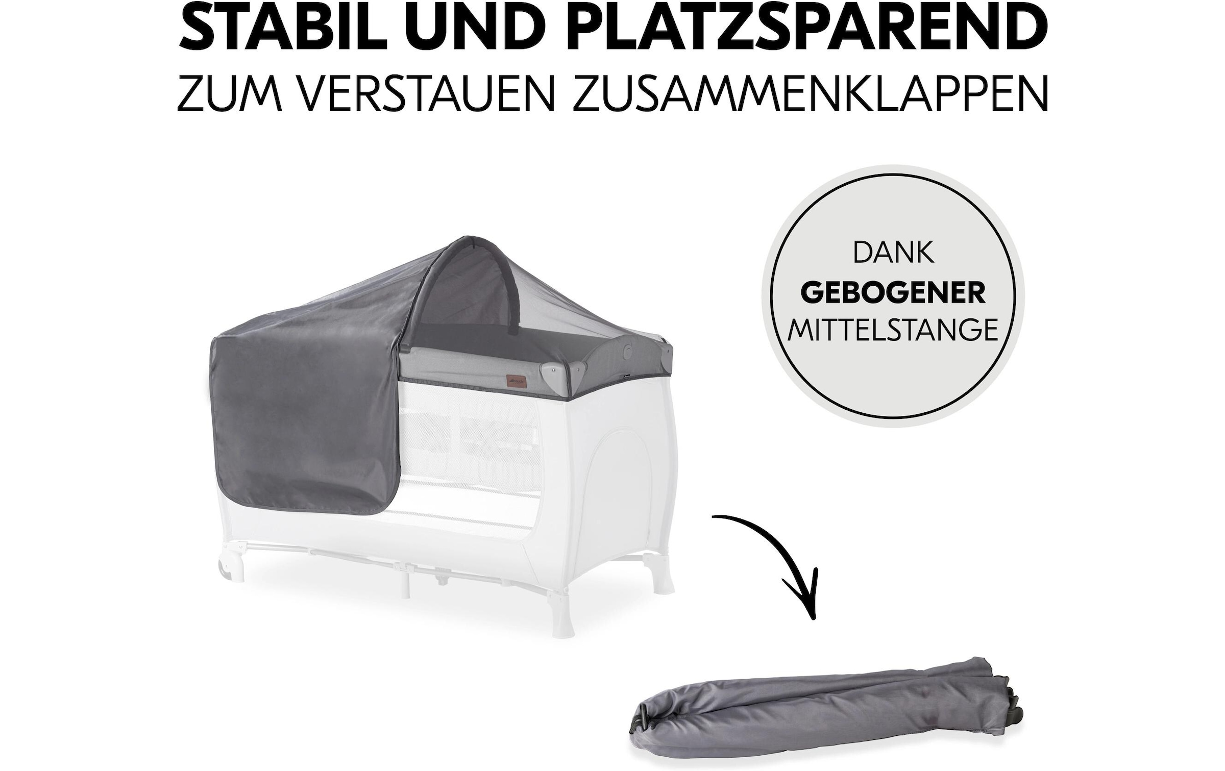 Hauck Moskitonetz »3in1 Grey«, (1 St.)