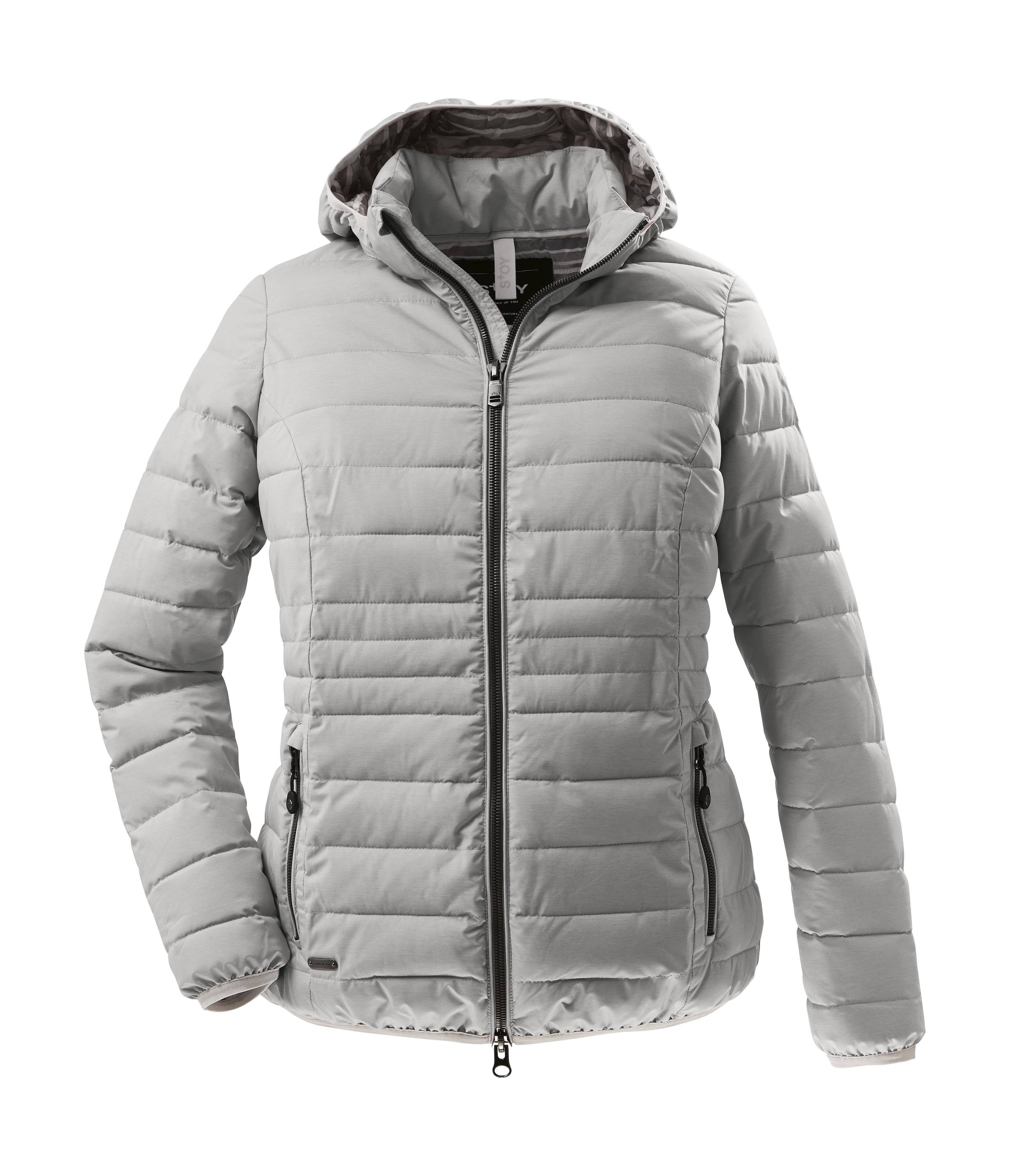STOY Steppjacke »STS 17 WMN QLTD JCKT«, atmungsaktive Steppjacke mit abnehm. Kapuze in grossen Grössen