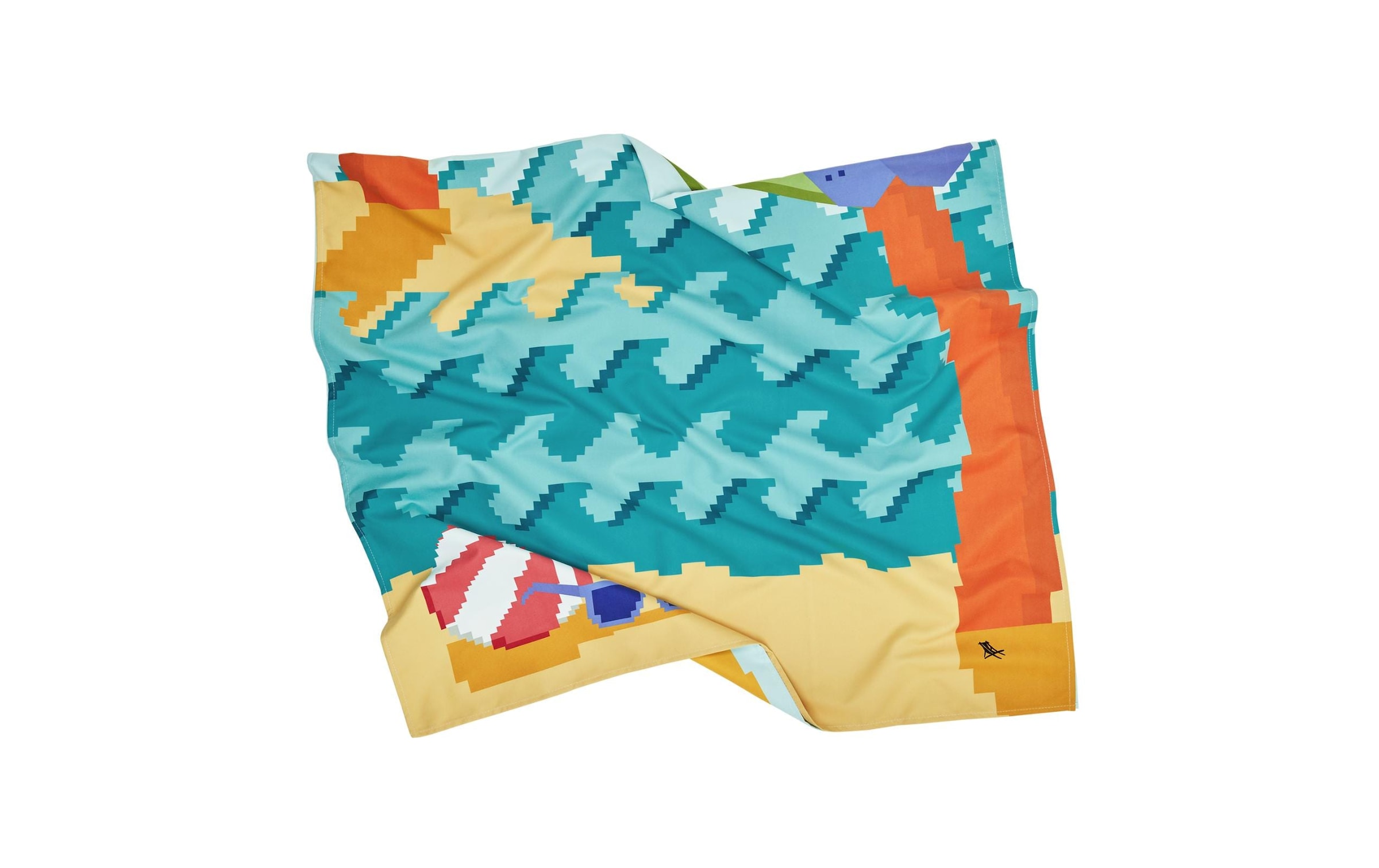 Strandtuch »Dock & Bay Build a Beach 130 cm x 70 cm«, (1 St.)