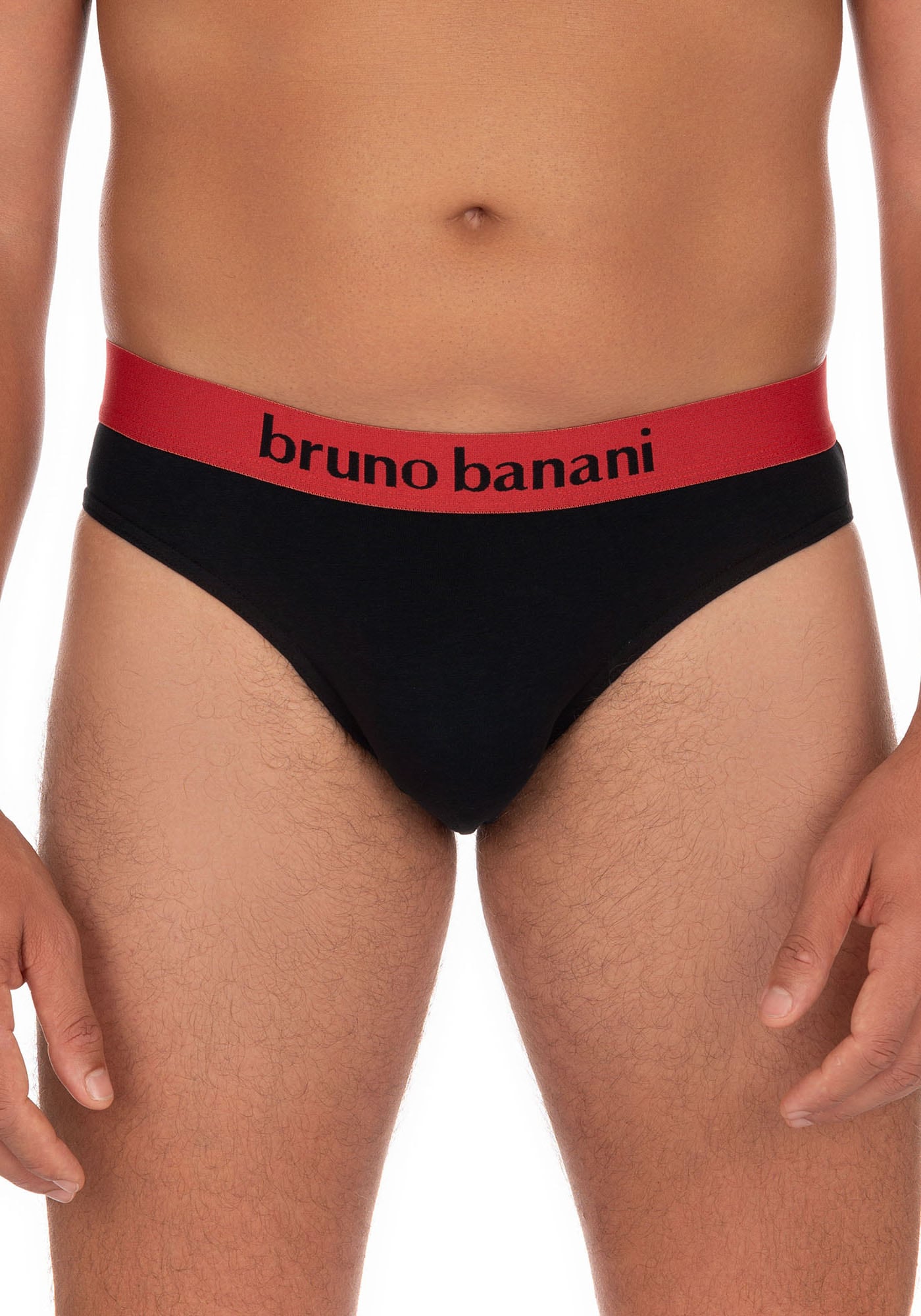 Bruno Banani Slip »Flowing«, (2er Pack), mit Logobund