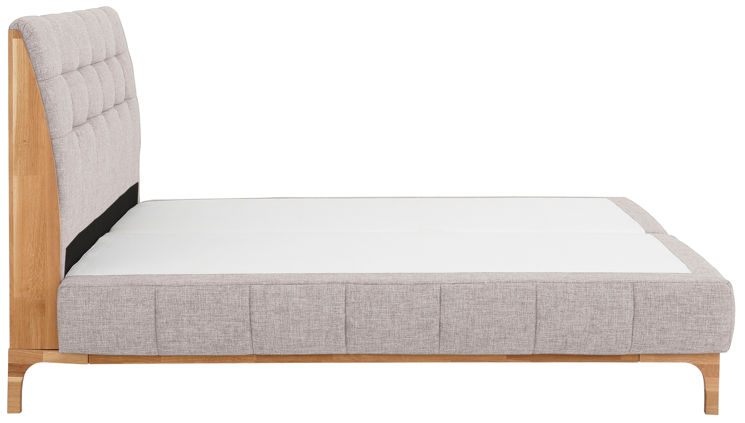 GOODproduct Boxspringbett »Jelle«, (5 St.), zertifizierte, recycelte Bezugsstoffe, verschiedene Ausführungen