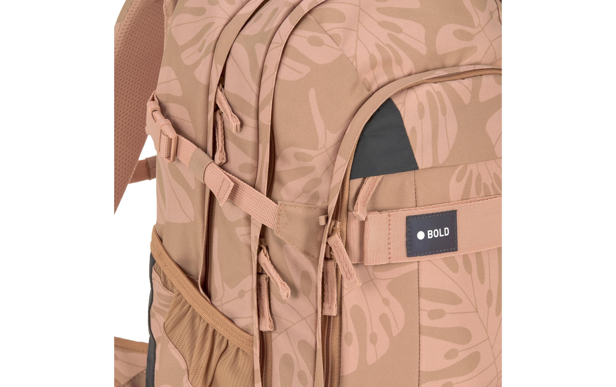 LÄSSIG Rucksack »Bold Leaves Caramel«