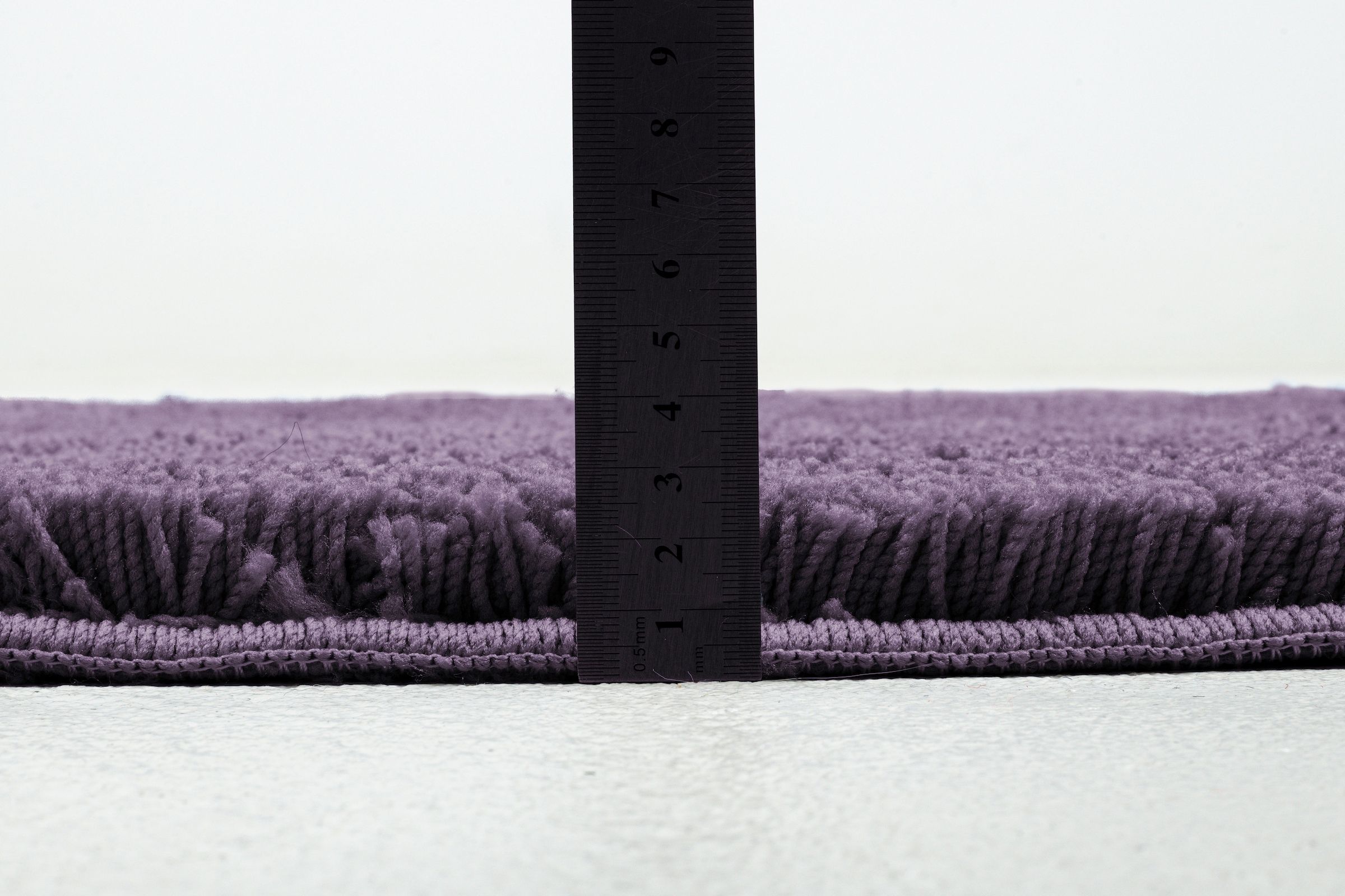 TOM TAILOR HOME Badematte »Cozy Bath UNI«, rutschhemmend beschichtet, fussbodenheizungsgeeignet, Badteppich, Uni Farben, rechteckig, rund und oval erhältlich