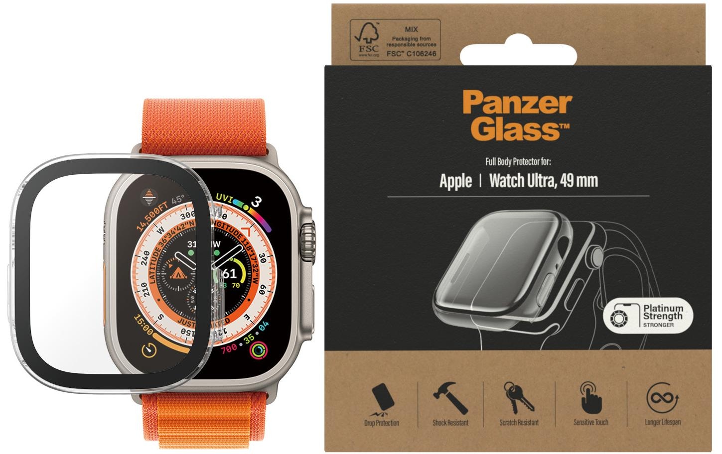 PanzerGlass Smartwatch-Hülle »Full Body«