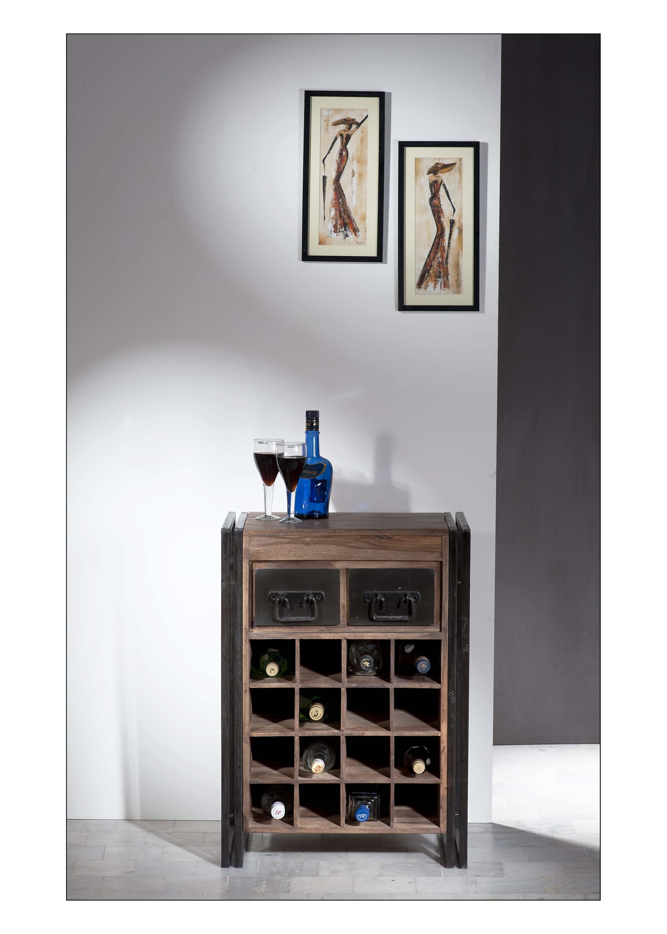 SIT Design im Jelmoli-Online ordern ❤ Industrial Weinregal Shop »Panama«, im