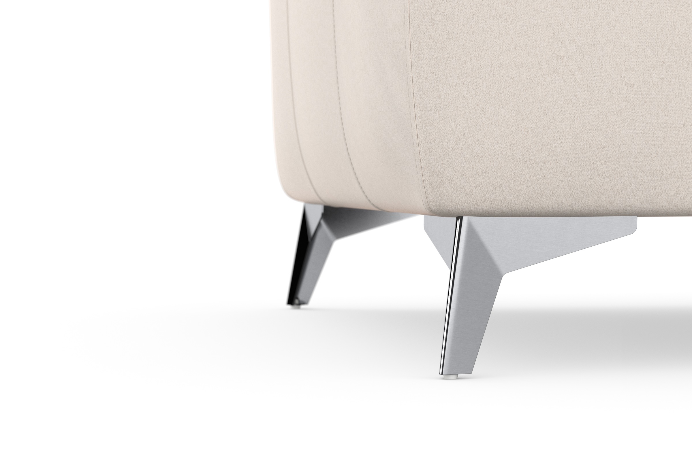 sit&more Ecksofa »Sinatra L-Form«, optional mit Kopfteilverstellung und Armteilfunktion