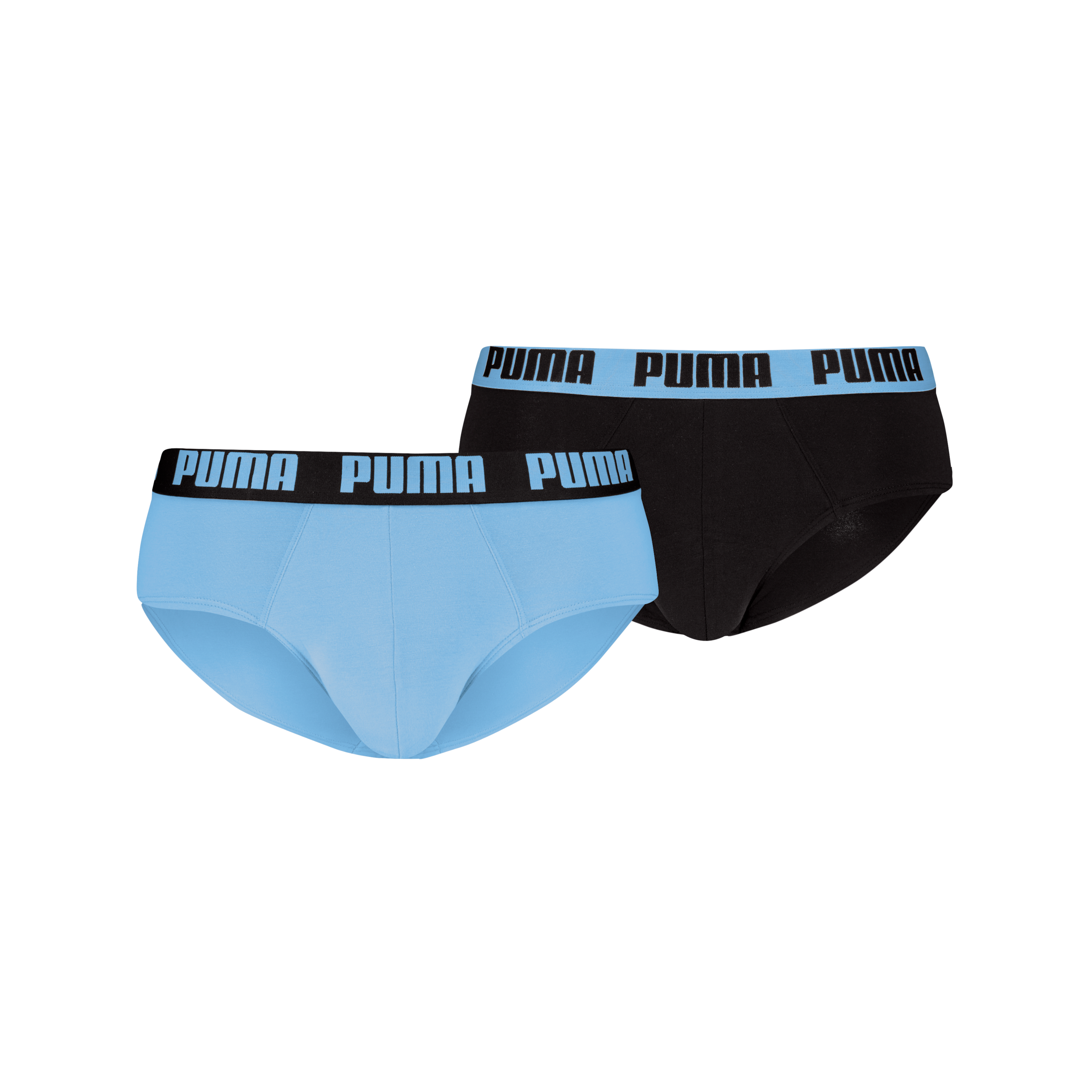 PUMA Slip »PUMA MEN EVERYDAY BRIEFS 2P« 2er Pack, mit Logobund