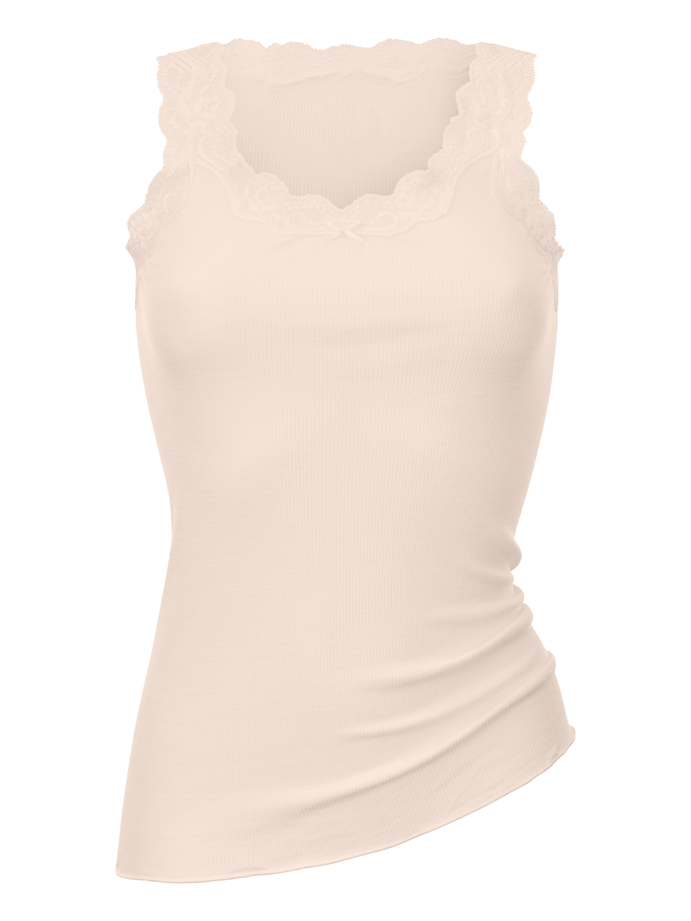 CALIDA Spitzentop »Richesse Lace«, edler Spitzenbesatz, Feinripp-Qualität, wärmend