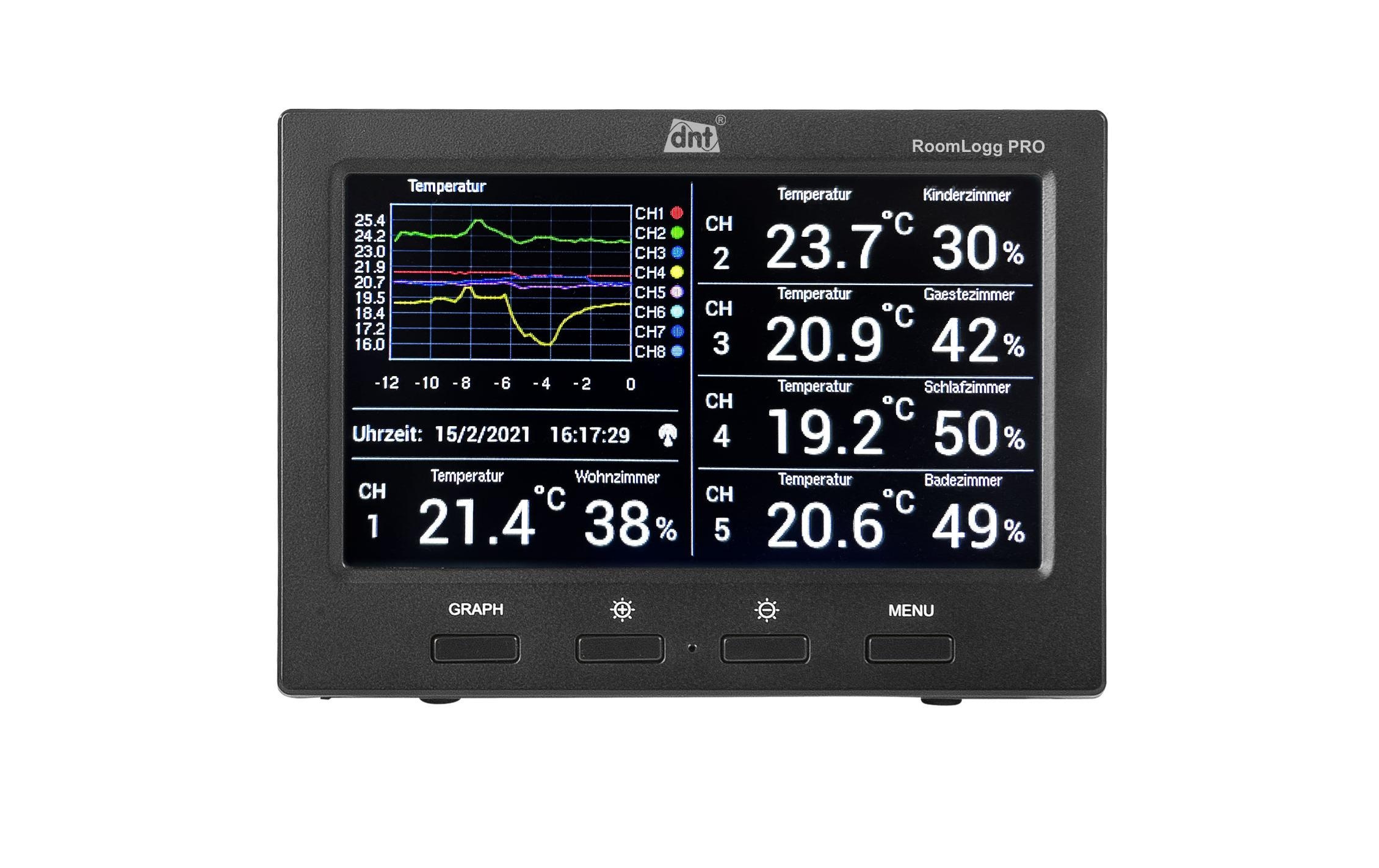 Raumthermometer »dnt RoomLogg PRO«