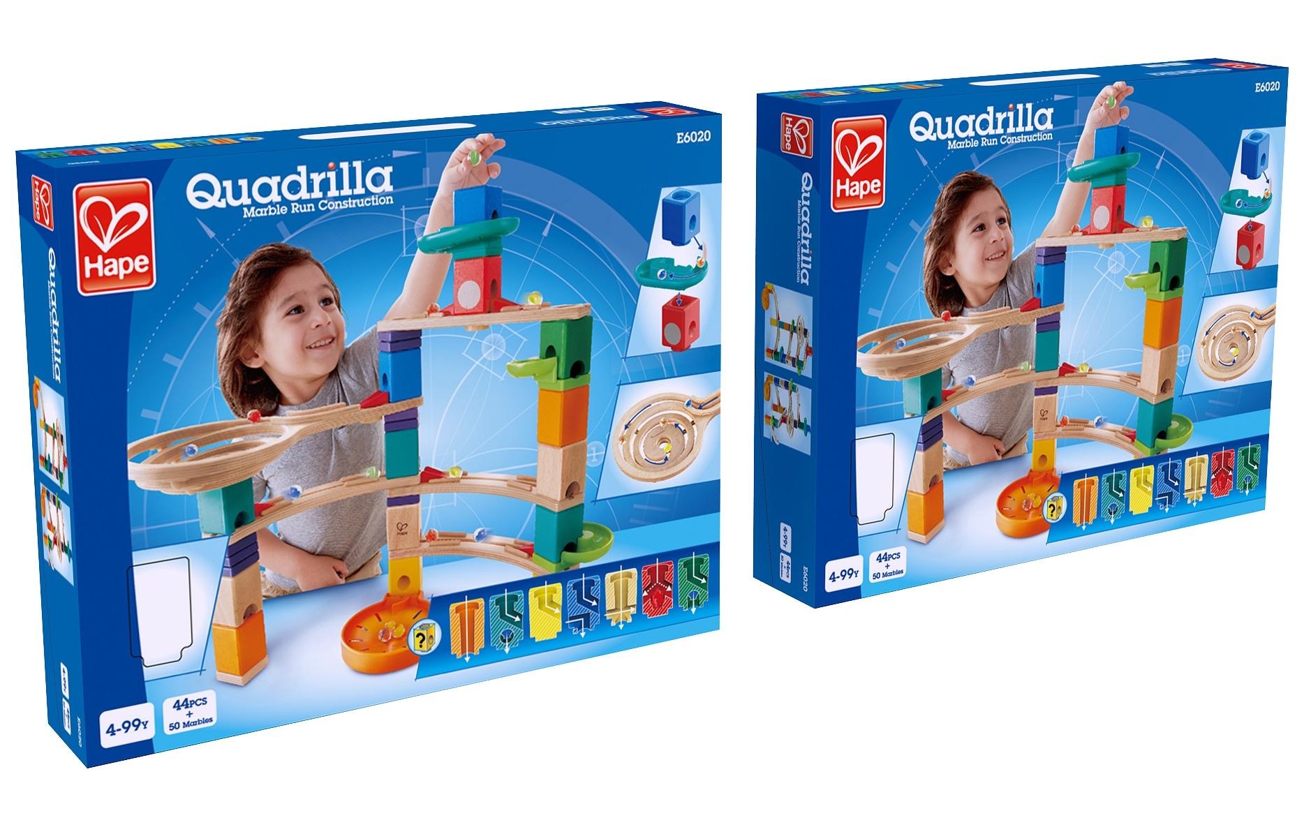 Hape Kugelbahn »Quadrilla: Cliffhang«, (94 tlg.)