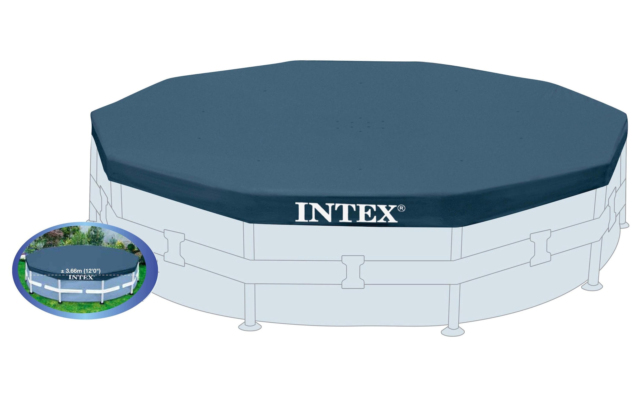 Intex Pool-Abdeckplane »Poolabdeckung, Ø 366cm«