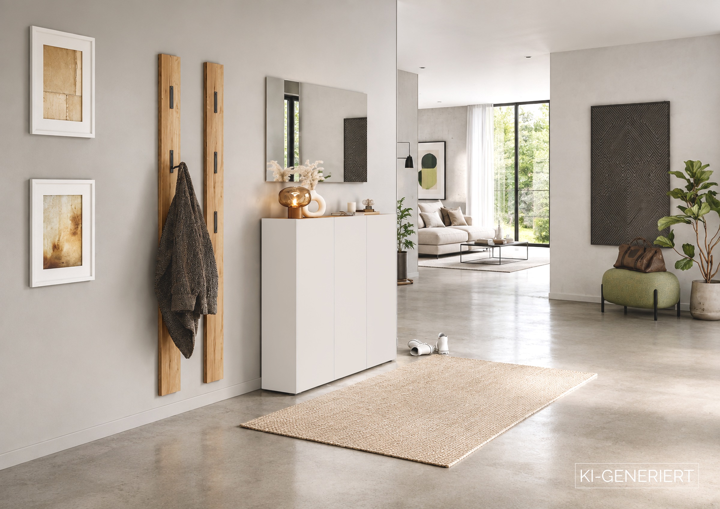 GERMANIA Schuhschrank "Lomeno" Flurschrank, Soft-close, verstellb. Böden, in 3 Höhen, 2- oder 3-türig