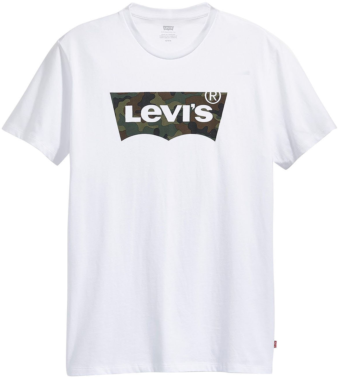 Levi's® T-Shirt »Batwing Logo Tee«, mit Logo-Front-Print