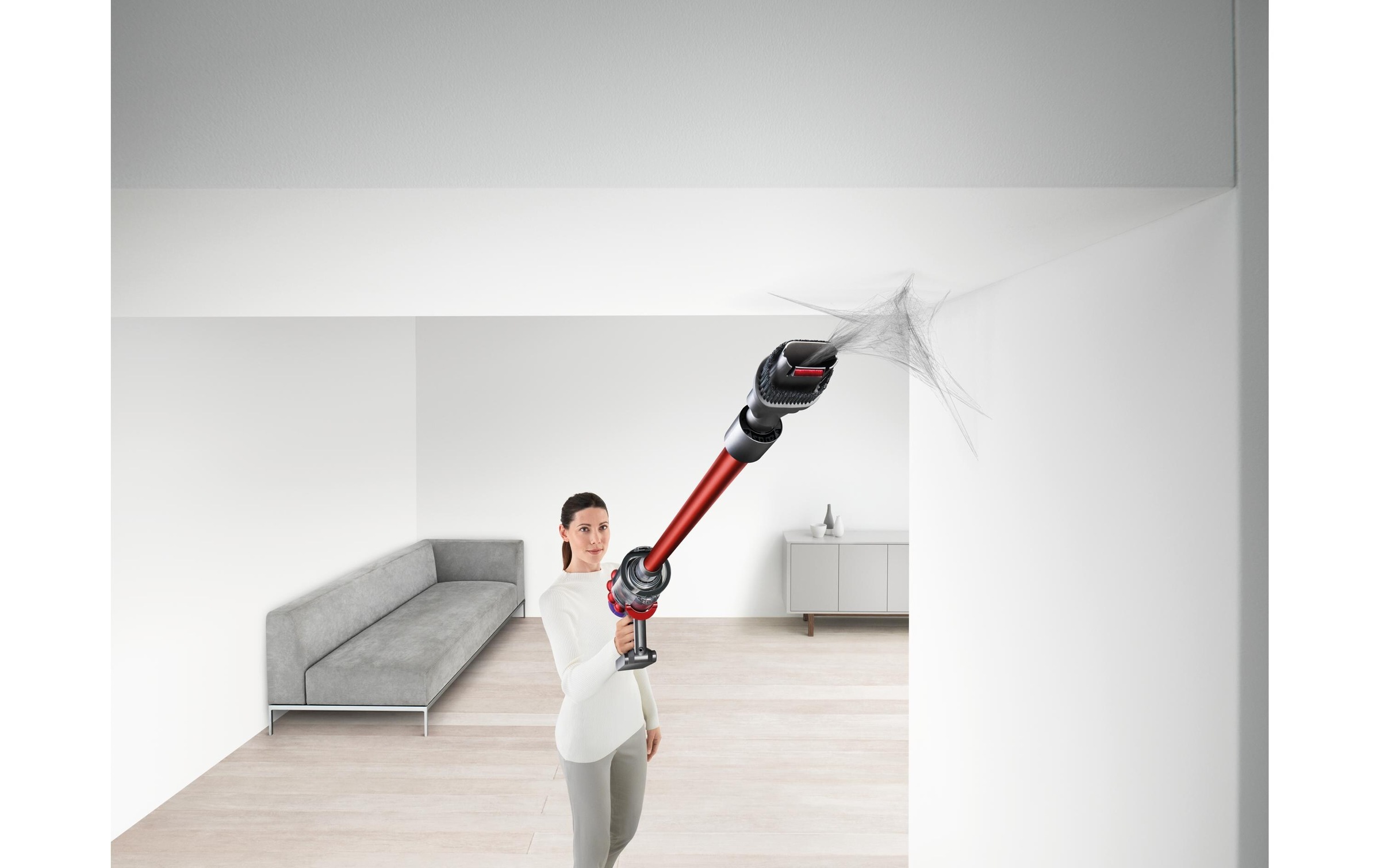 DYSON Akku-Hand-und Stielstaubsauger »V10™ Origin (Rot)«