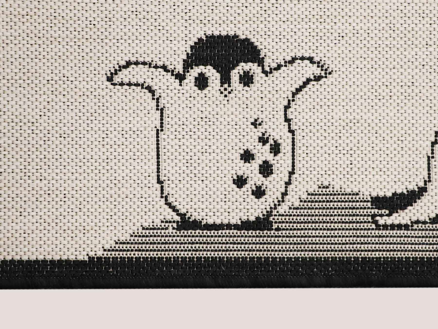Primaflor-Ideen in Textil Kinderteppich »LINIA - Weltkarte«, rechteckig, 3 mm Höhe, Flachgewebe, Motiv Weltkarte, In- und Outdoor geeignet, Kinderzimmer