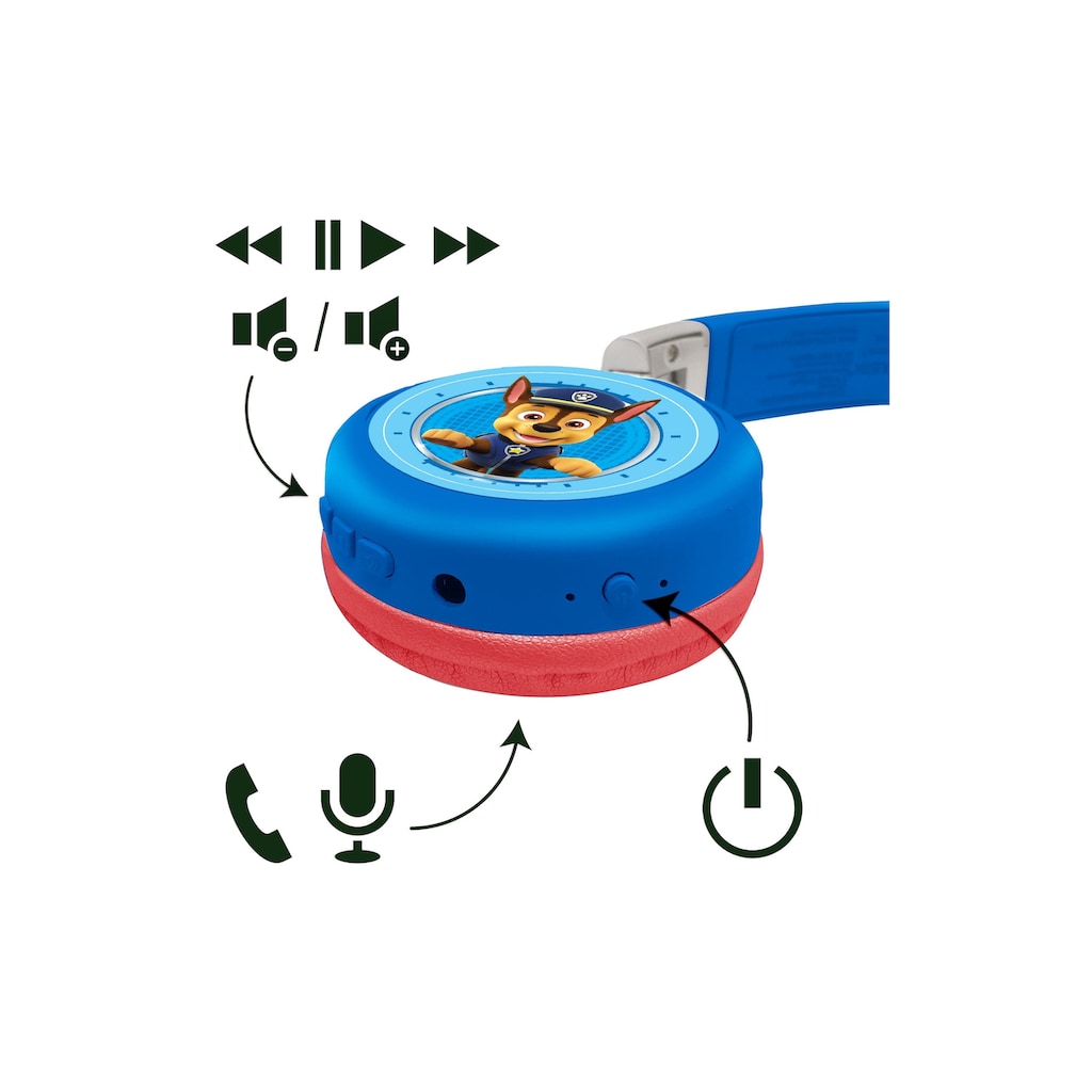 Lexibook® Bluetooth-Kopfhörer »Patrol 2-in-1-Bluetooth-Kopfhörer«