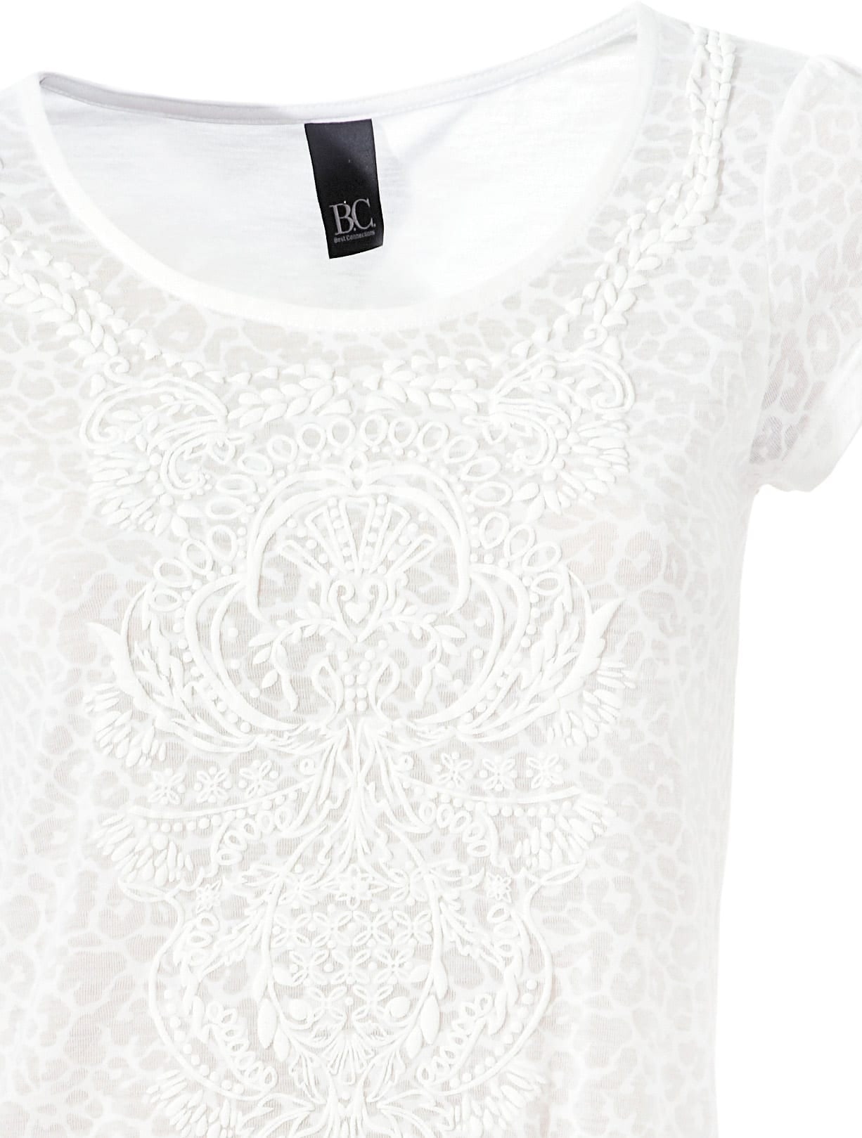 heine Rundhalsshirt »Rundhals-Shirt«, (1 tlg.)