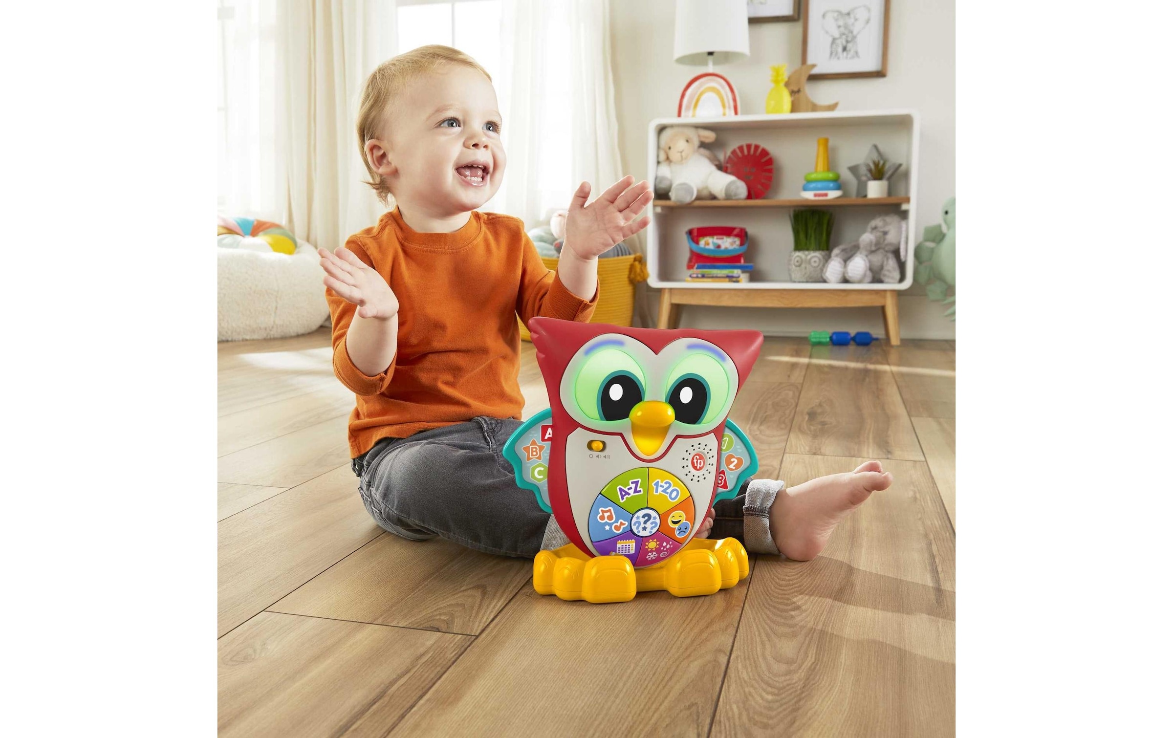 Fisher-Price® Lernspielzeug »Schlaue Eule«