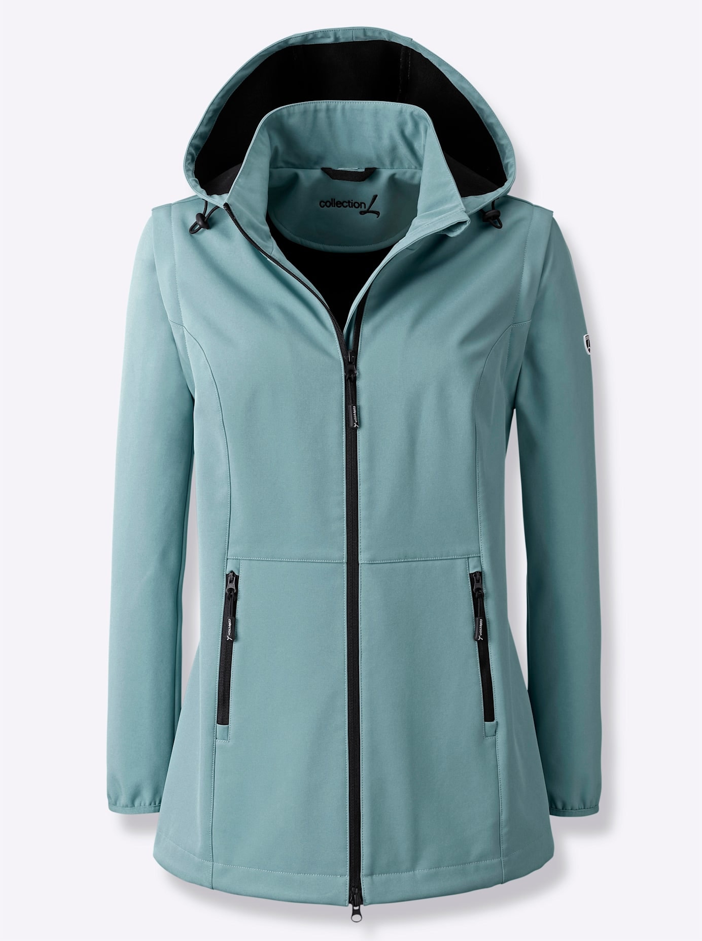 Casual Looks Softshelljacke, mit Kapuze