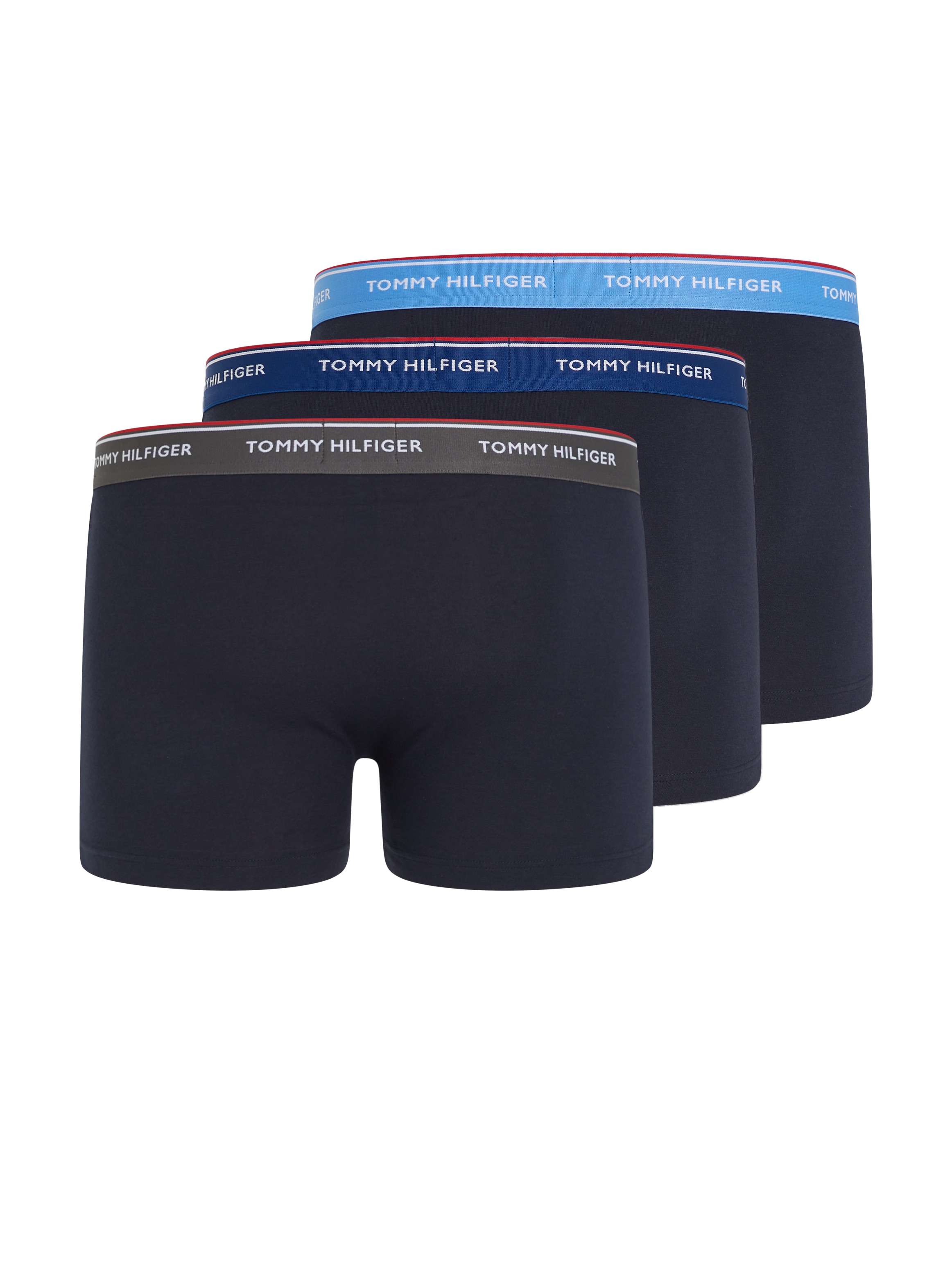 Tommy Hilfiger Underwear Trunk »3P WB TRUNK«, (Packung, 3 St., 3er-Pack), mit Logo-Elastikbund