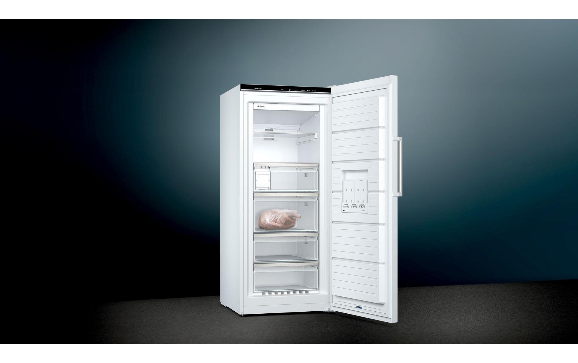 SIEMENS Gefrierschrank »GS51NAWDPH«, 161 cm hoch, 70 cm breit