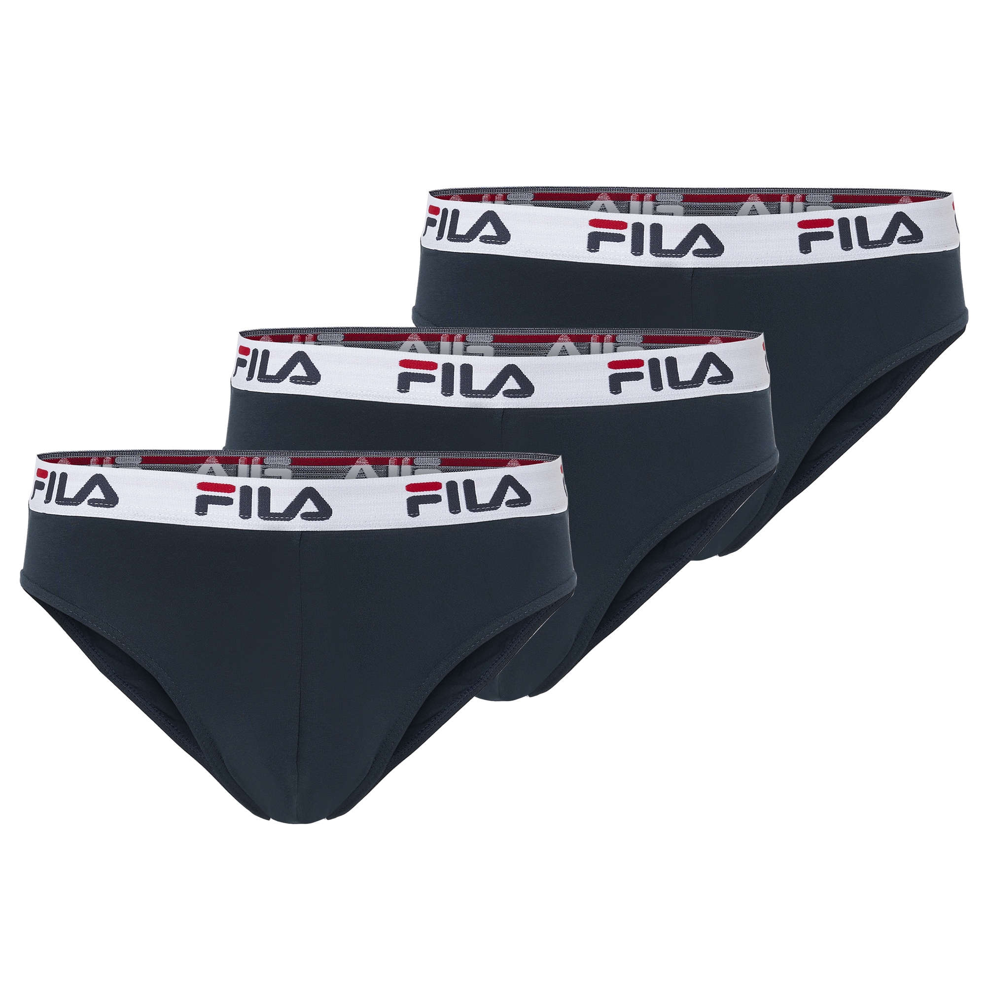 Fila Slip »MAN BRIEF« 3er Pack, mit elastischem Logobund