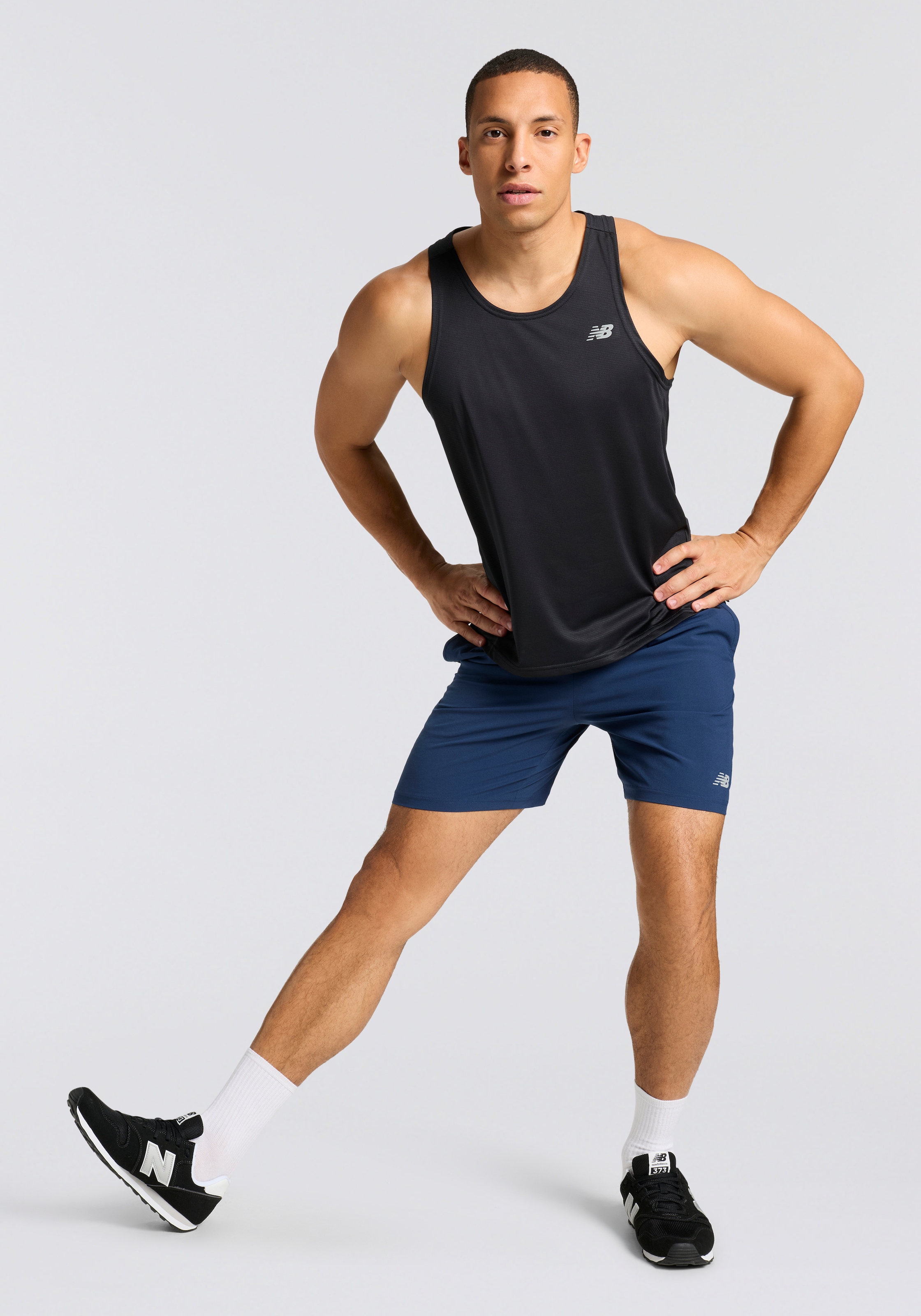 New Balance Lauftop »Sport Essentials Singlet«, mit Label