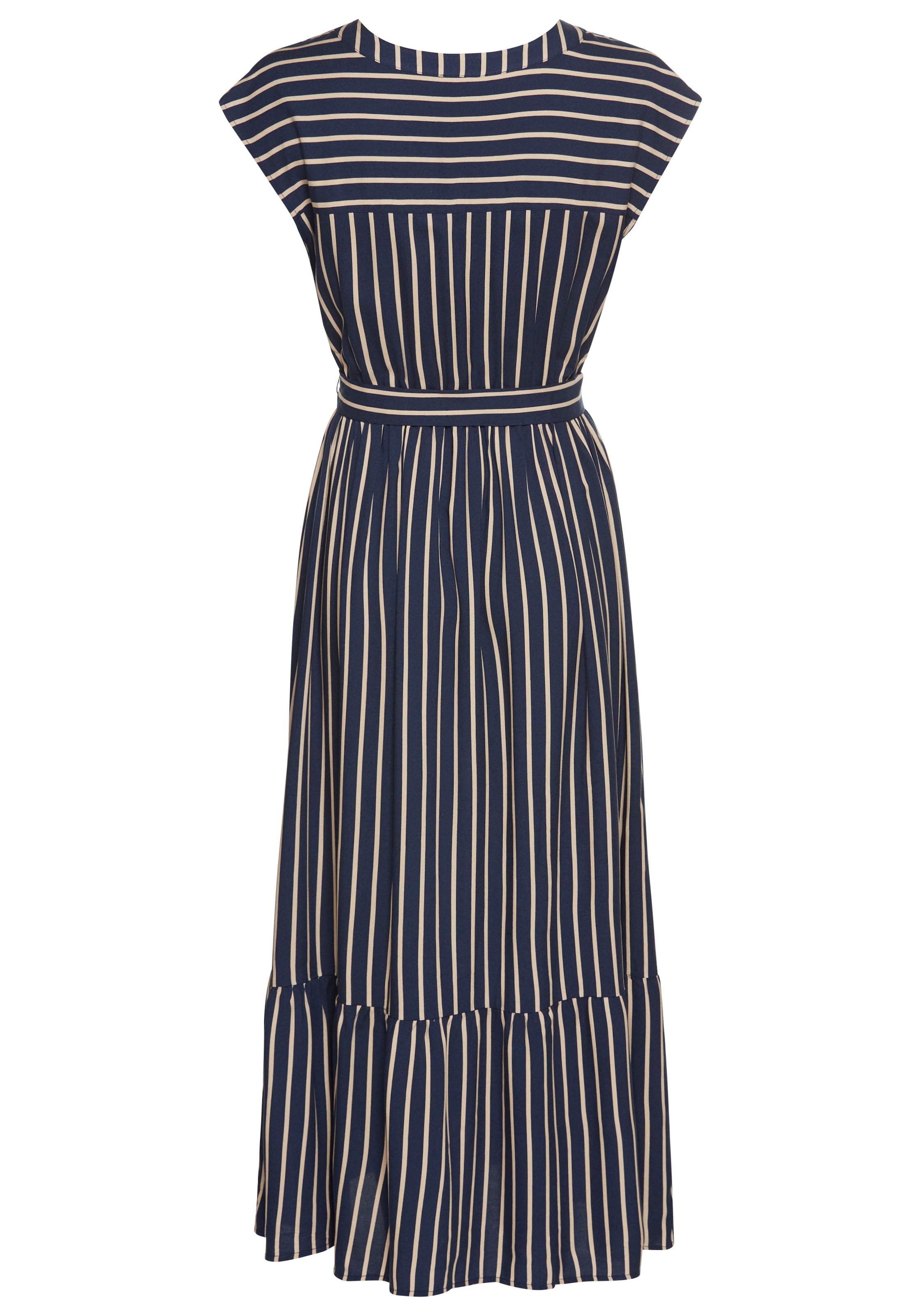 HECHTER PARIS Midikleid, mit Bindeband