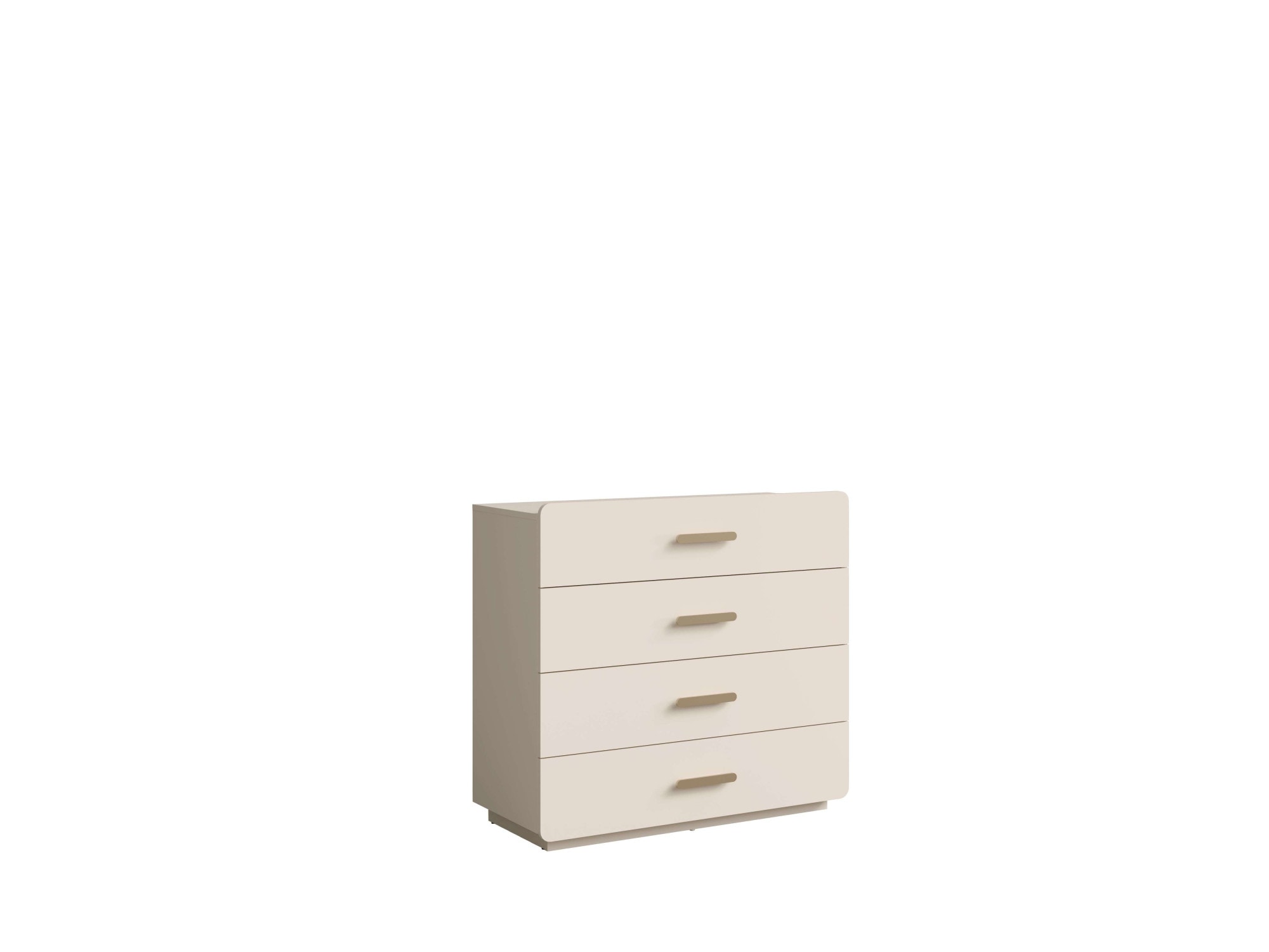 Home affaire Kommode »CLAREI Sideboard mit 4 Schubladen, Masse B/H/T: 100/92/44 cm« Schubkastenkommode mit goldenen Kunststoffgriffe, viel Stauraum