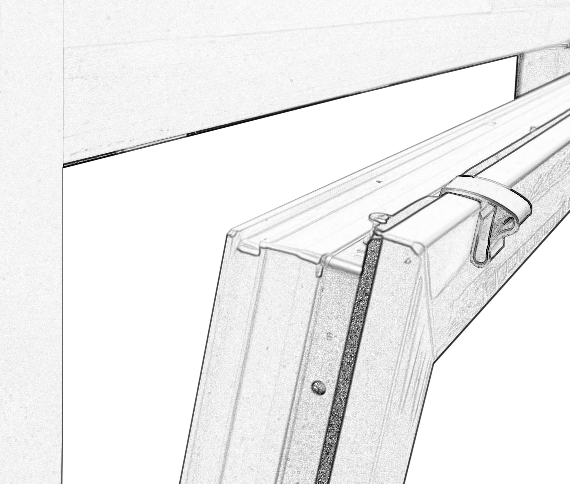 GARDINIA Sichtschutzbefestigung »Klemmhalter für Aluminium-Jalousien«, (2 St.), für Aluminium-Jalousien