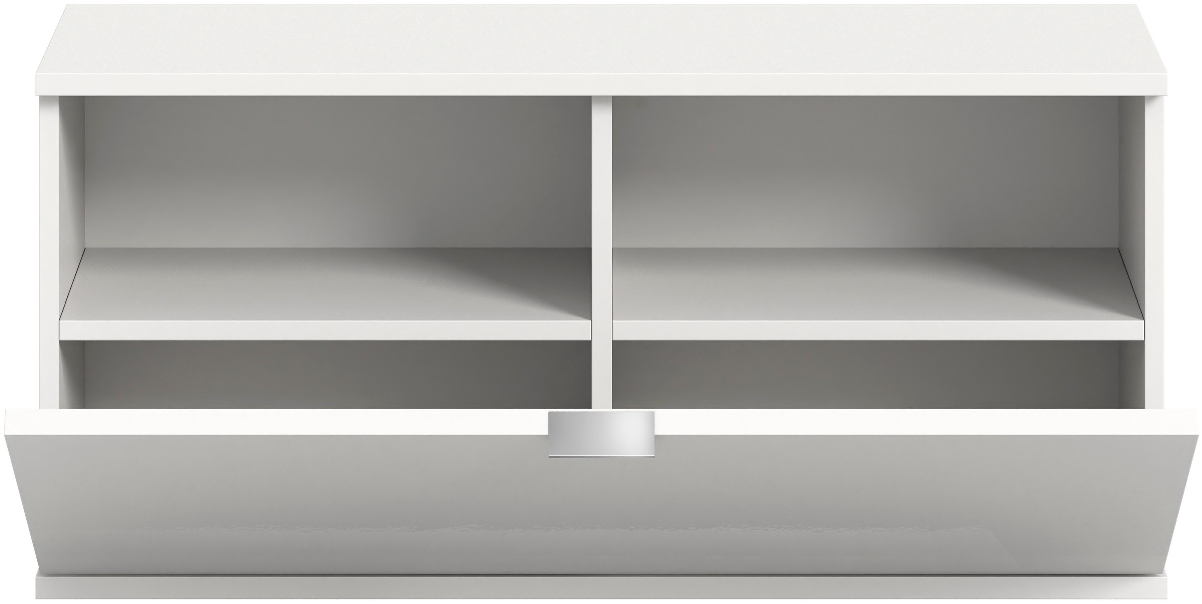 INOSIGN Sitzbank »Trondheim Sitzbank, Breite 92 cm,«, (1 St.), hochglanz, stehend/hängend montierbar,1 Klappe, Flur, Diele