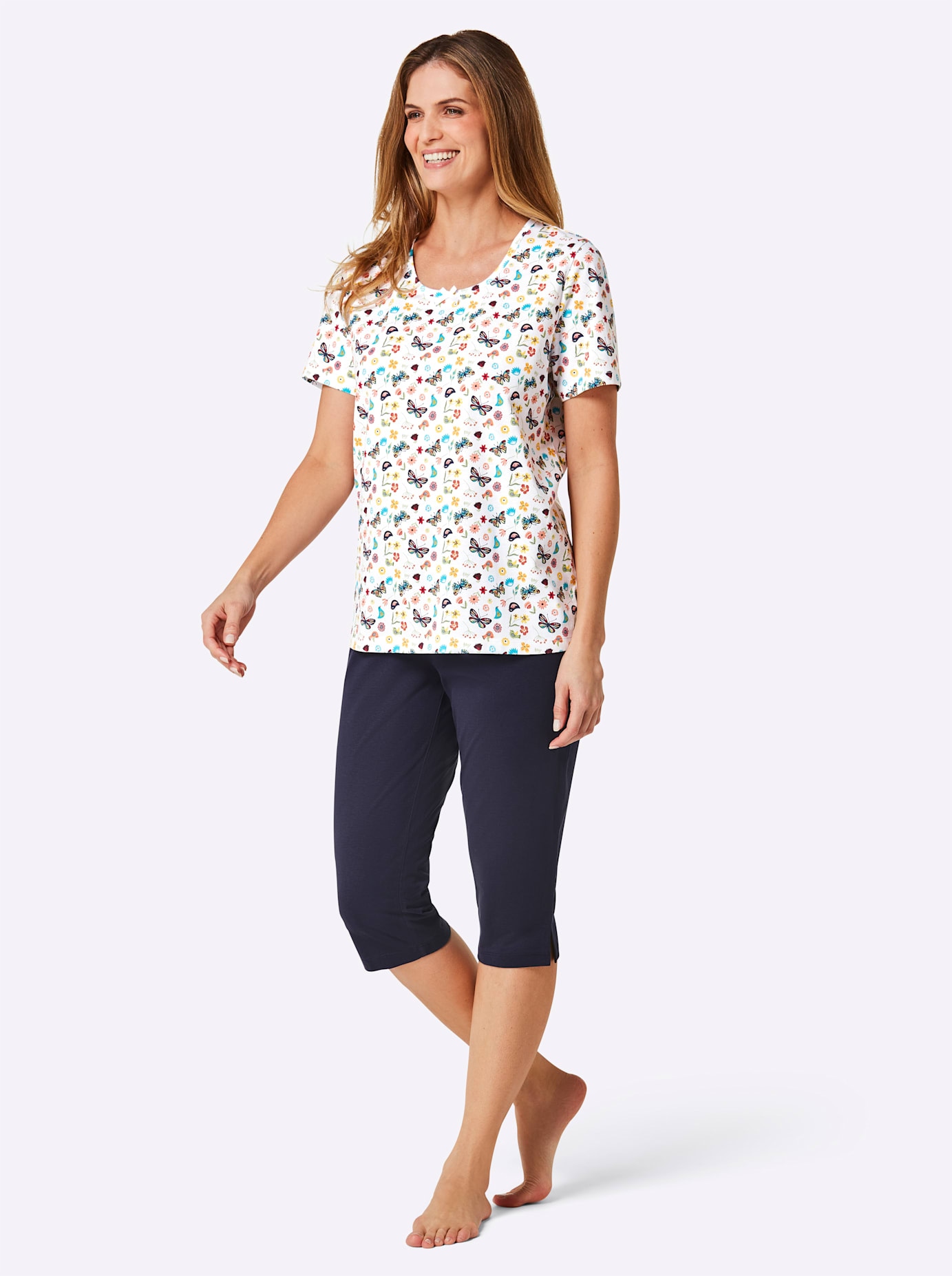 wäschepur Capri-Pyjama