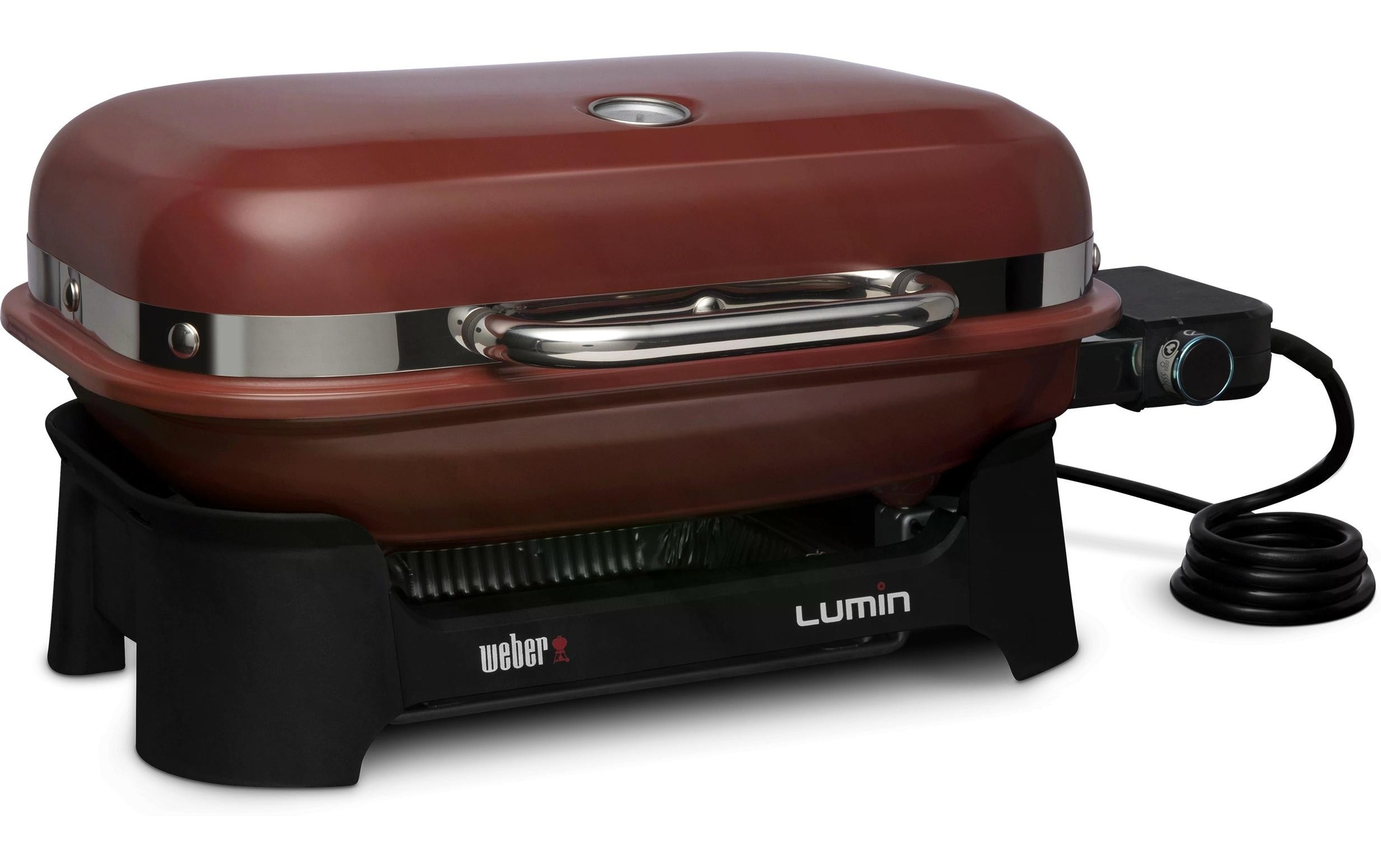 Weber Elektro-Standgrill »Lumin Compact, Rot«, 2200 W