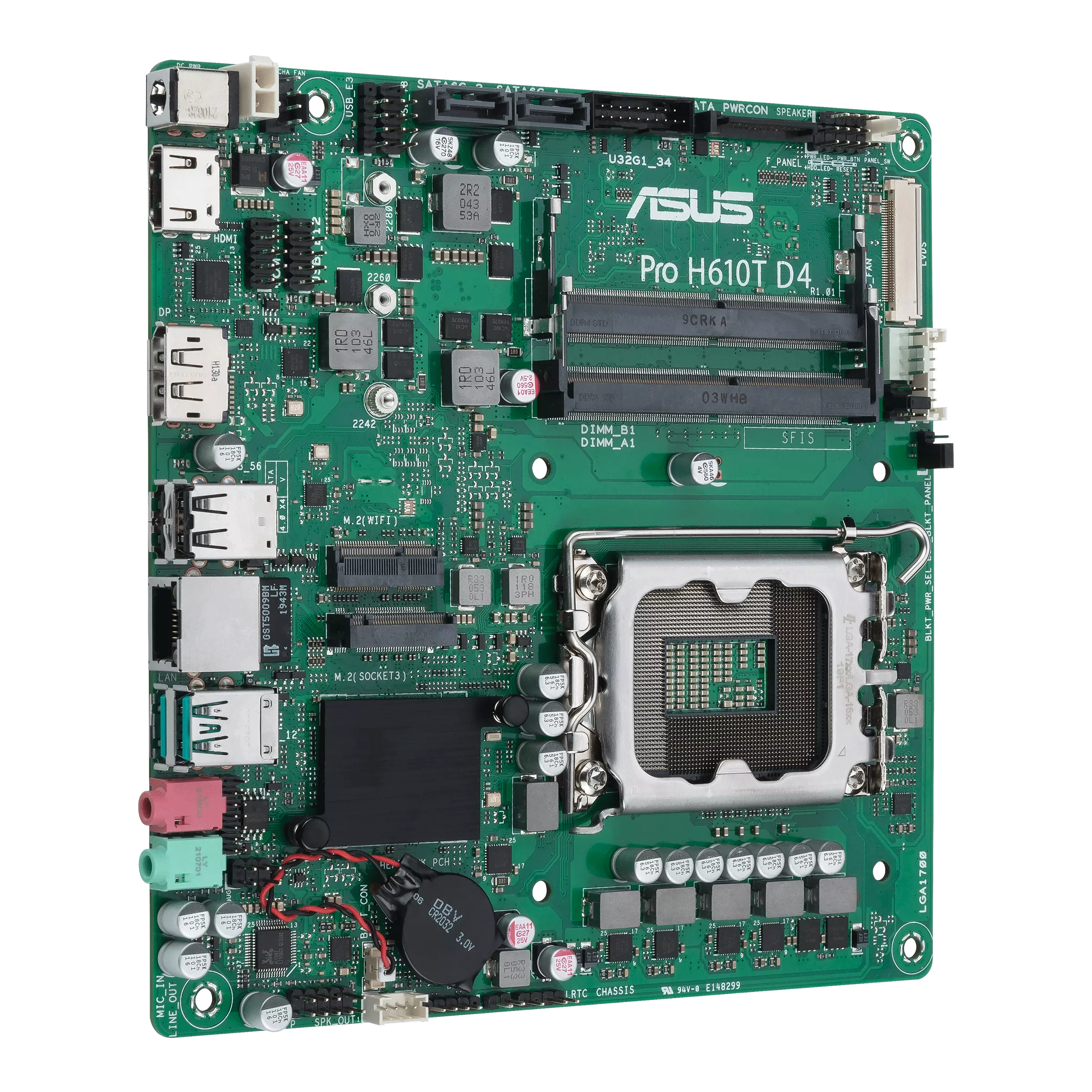 Asus Mainboard »PRO H610T D4-CSM«