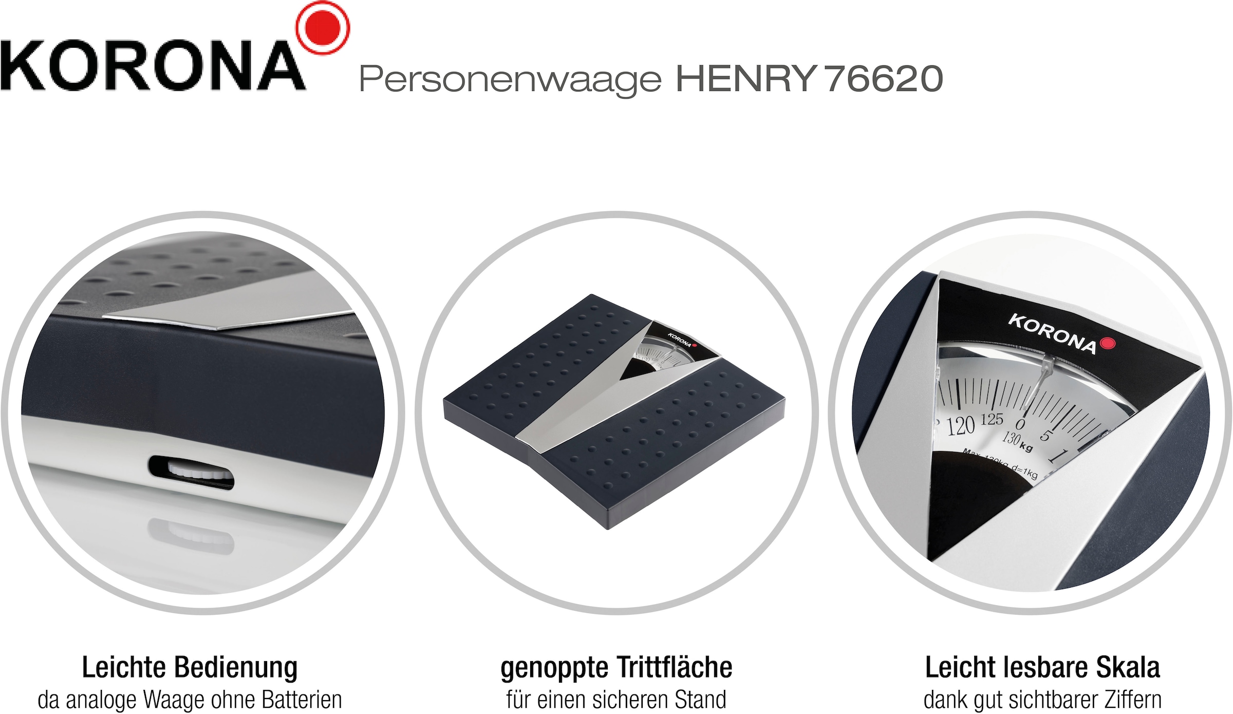 KORONA Personenwaage »76620 Henry«