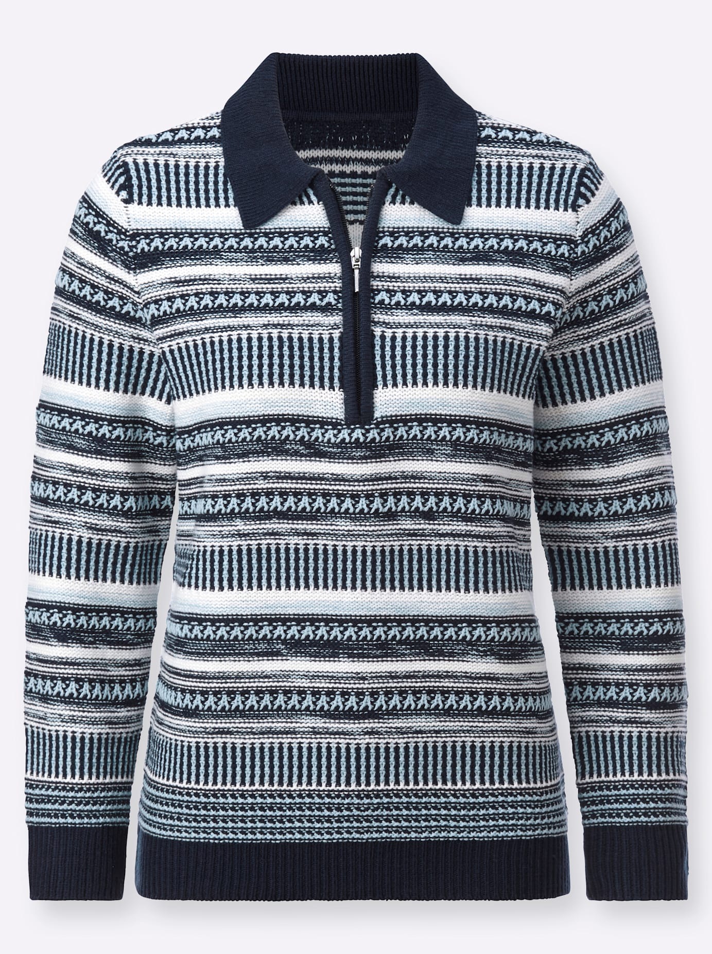 Casual Looks Polokragenpullover »Pullover«
