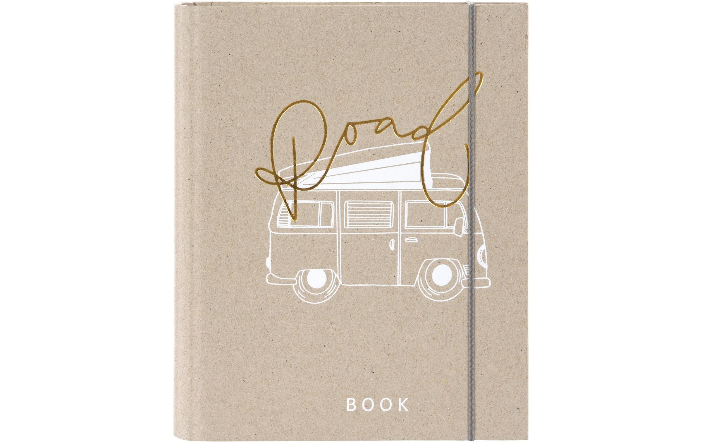 Goldfarbenbuch Notizbuch »Ringbuch Road Trip Braun«