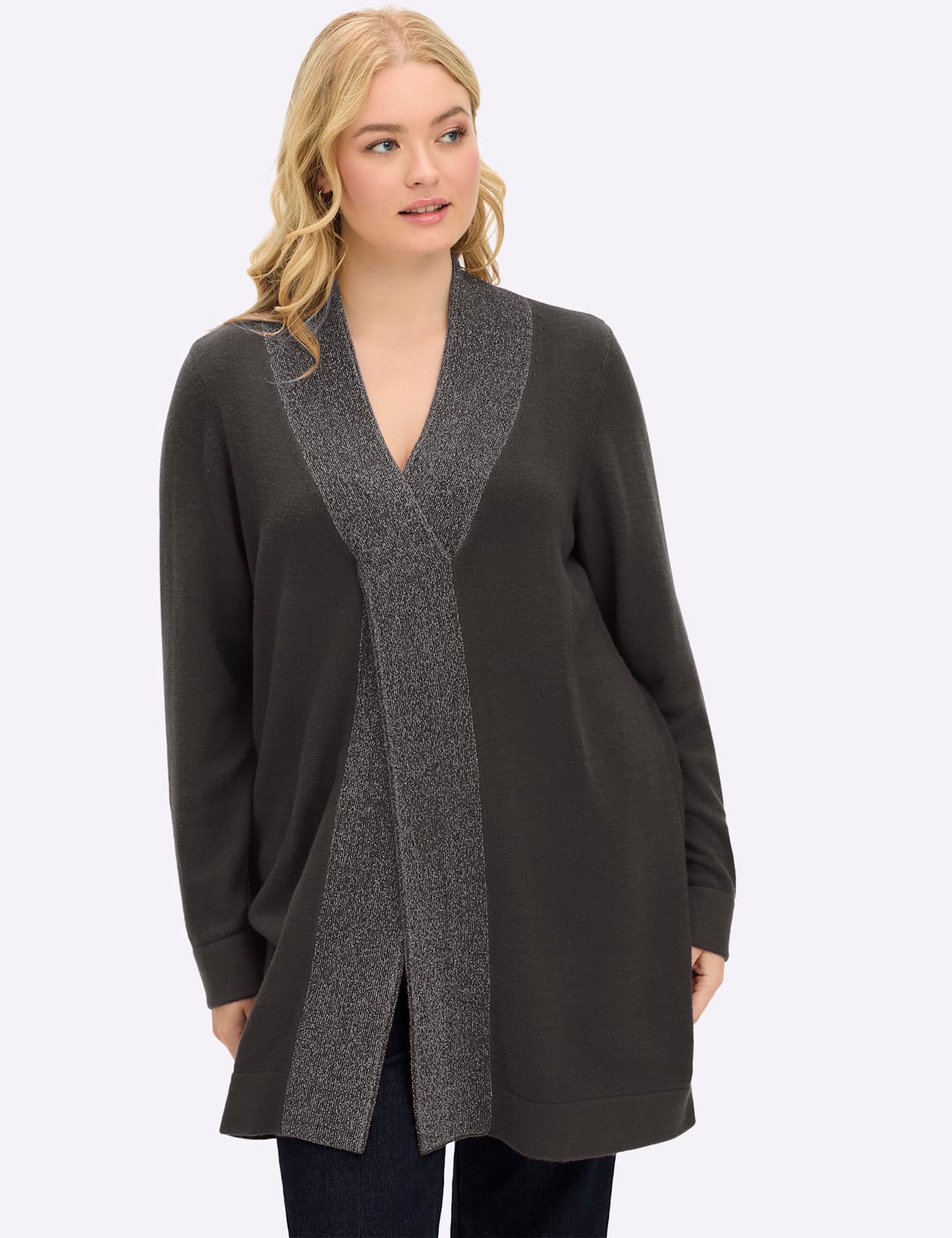 Sheego Longpullover »Long-Pullover«