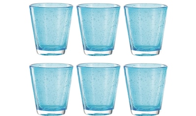 LEONARDO Glas »Leonardo Trinkglas Burano Azzurro 3«, (6 tlg.), 6 teilig kaufen