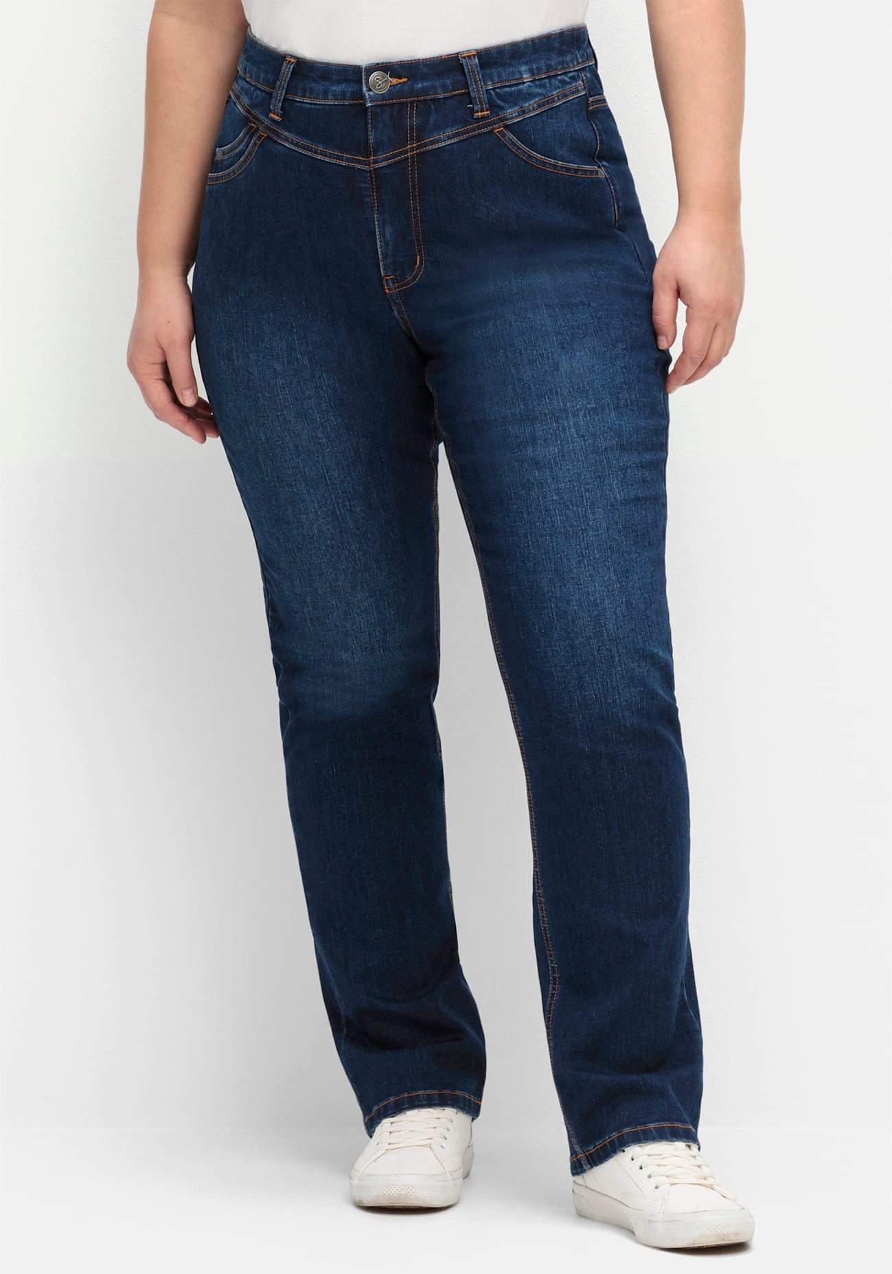 Sheego 5-Pocket-Jeans, (1 tlg.)