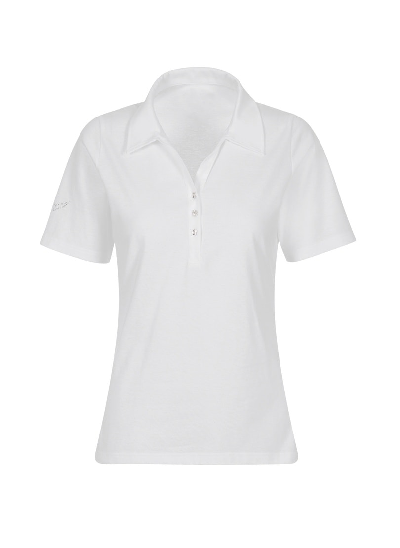 Trigema Poloshirt »TRIGEMA Poloshirt aus online Baumwolle Jelmoli-Versand bei Schweiz Kristallsteinen« kaufen mit