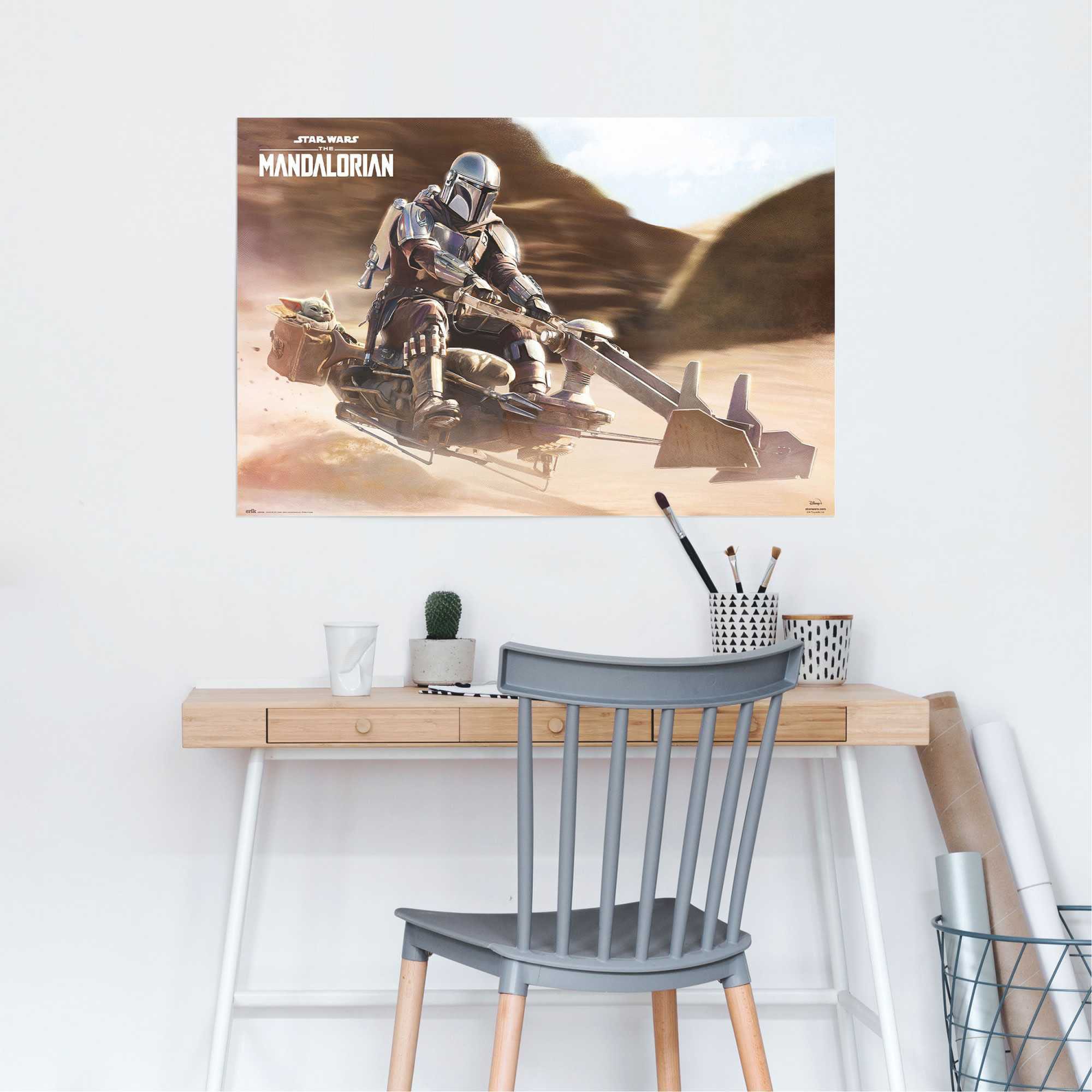 Reinders! Poster »The Mandalorian - online Speederbike« kaufen Jelmoli-Versand 