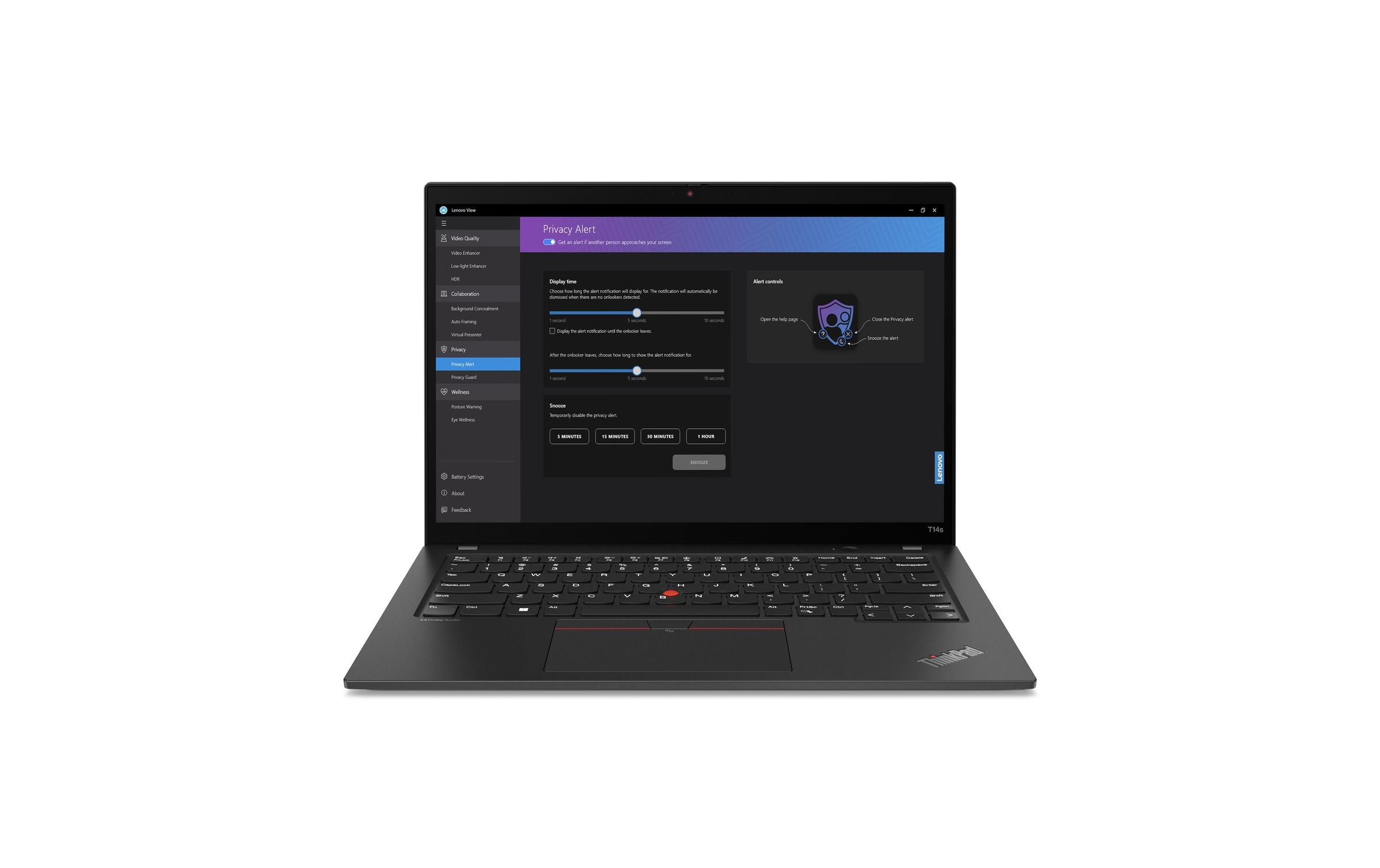 Lenovo Notebook »ThinkPad T14s Gen.4«, 35,42 cm, / 14 Zoll, Intel, Core i7, Iris Xe Graphics, 512 GB SSD