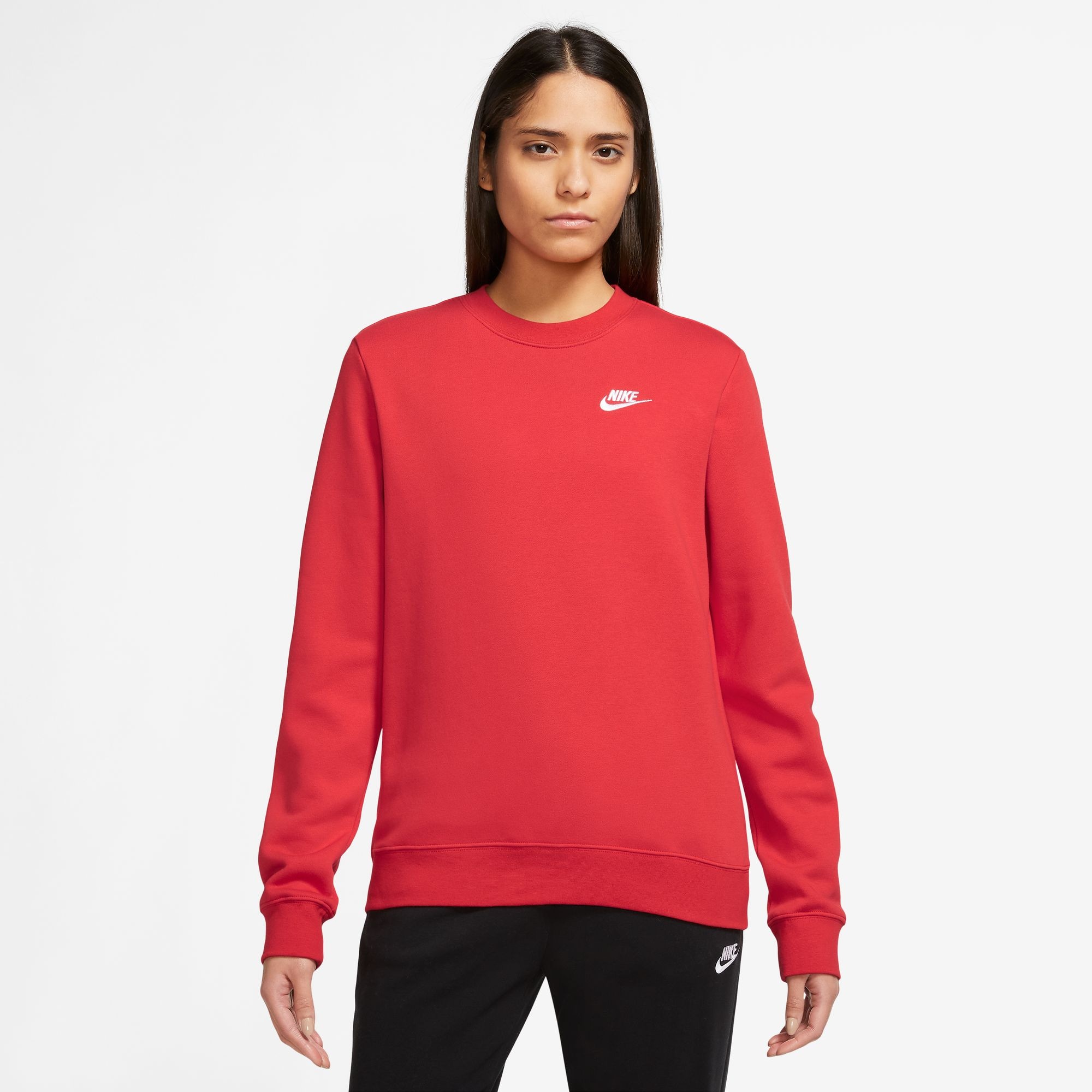 Nike Sportswear Sweatshirt »CLUB FLEECE WOMEN'S CREW-NECK SWEATSHIRT«