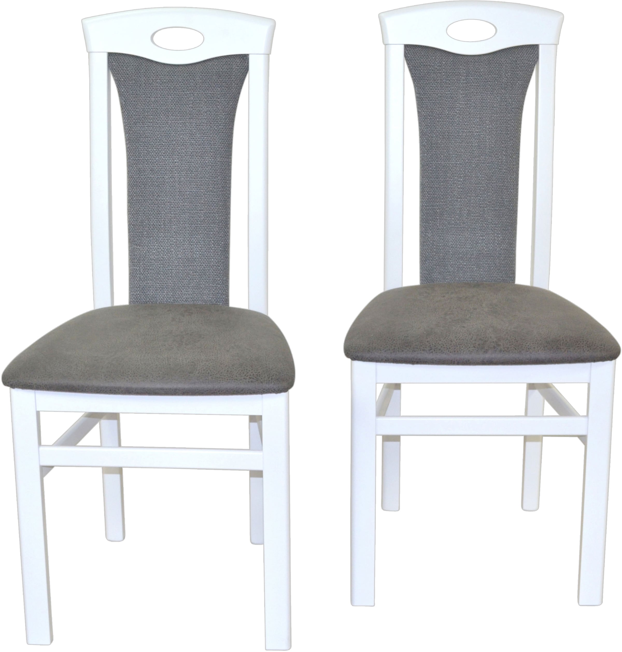 HOFMANN LIVING AND MORE 4-Fussstuhl, (Set), 2 St., Polyester-Kunstleder