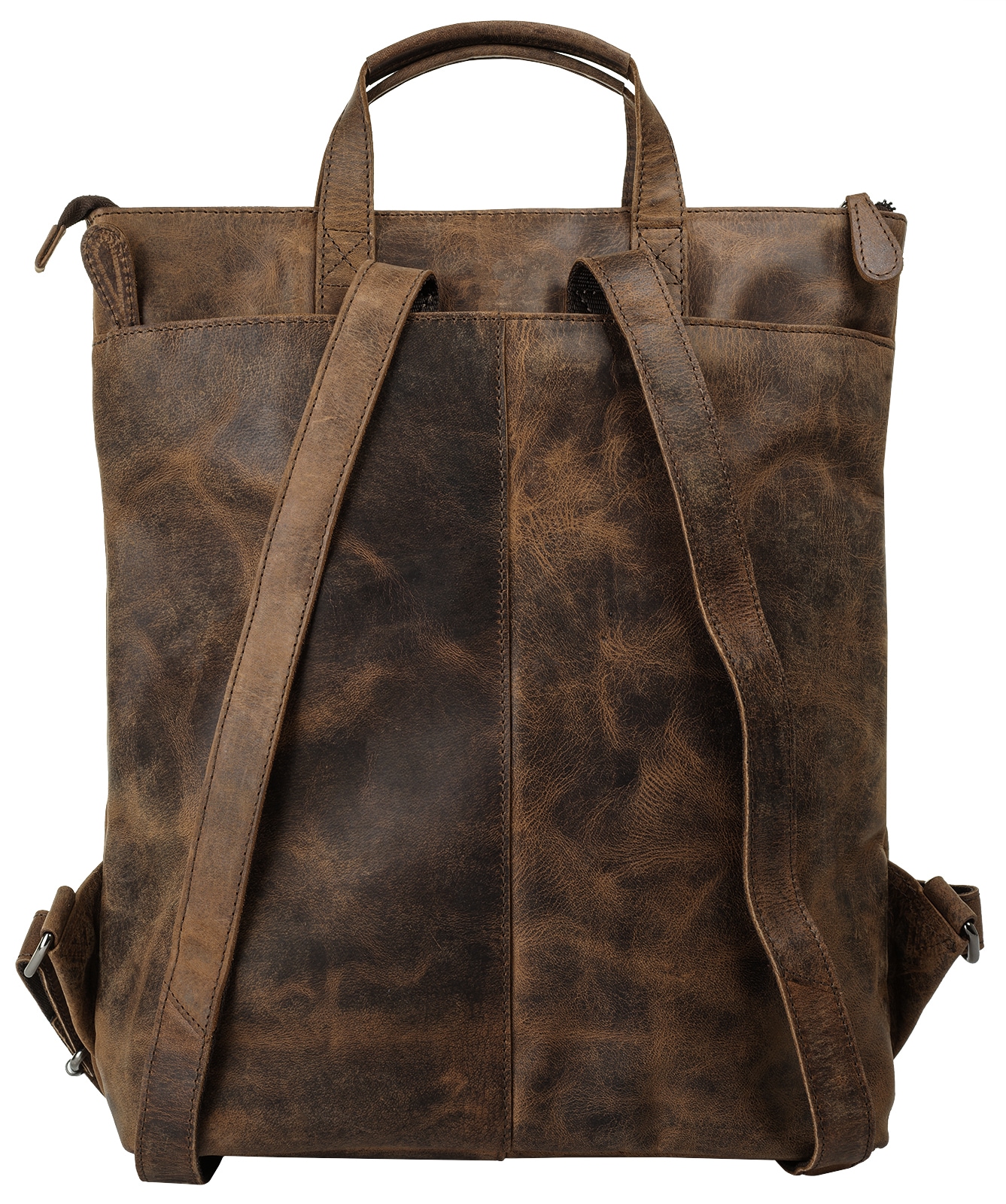 Bagan Cityrucksack, echt Leder