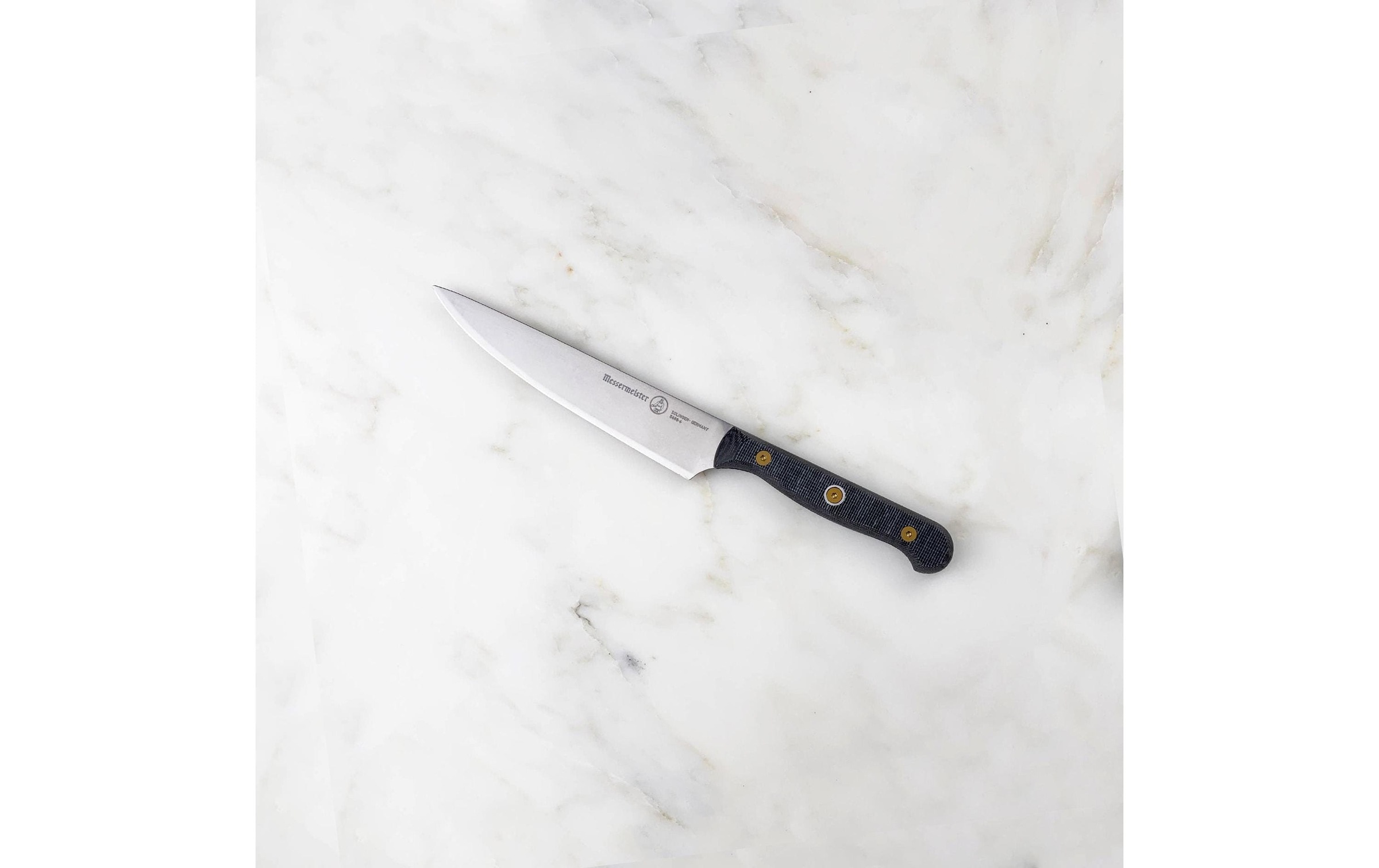 Allzweckmesser »Messermeister Custom 15 cm, Grau/Schwarz«, (1 tlg.)